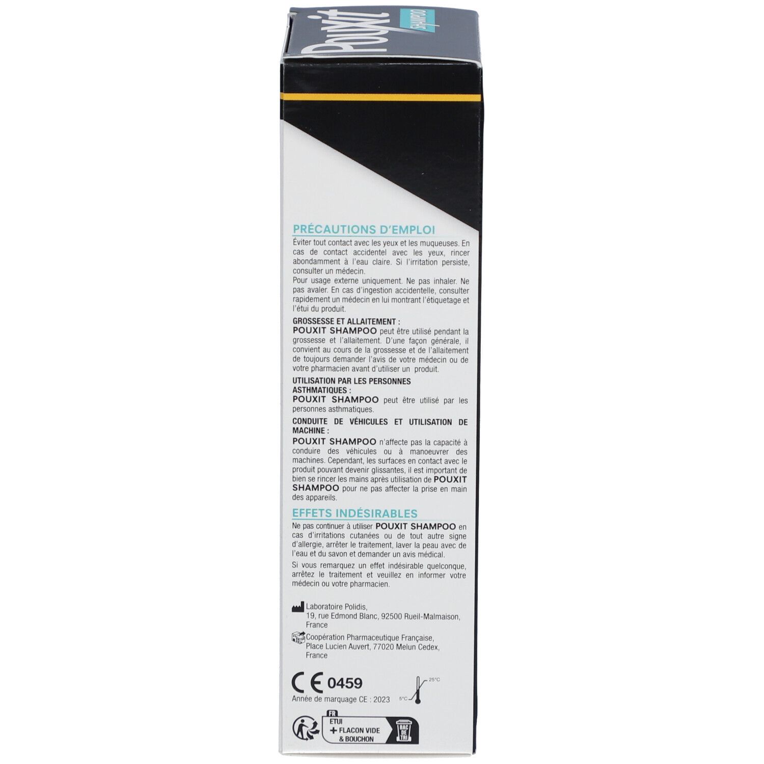 Pouxit Shampoing Anti-Poux & Lentes Abricot