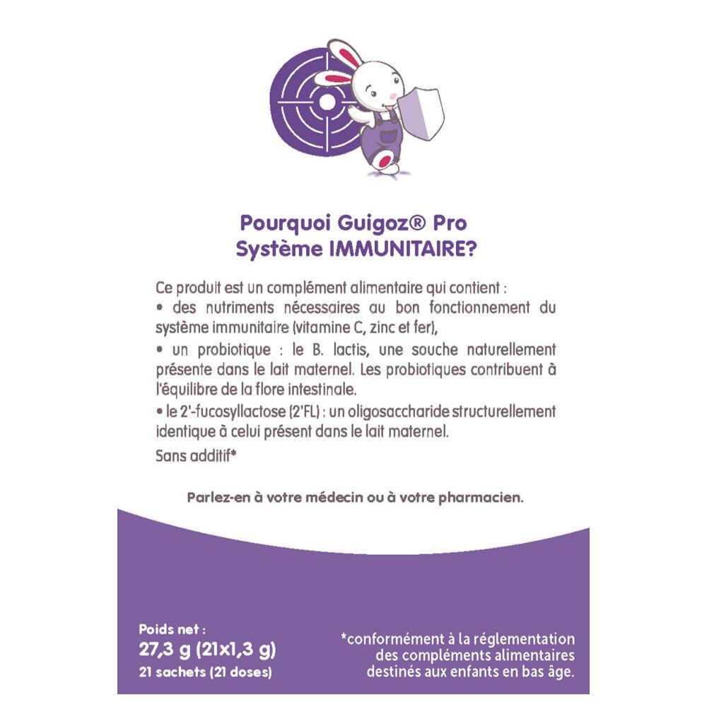 LABORATOIRES GUIGOZ Pro Bébé Système Immunitaire