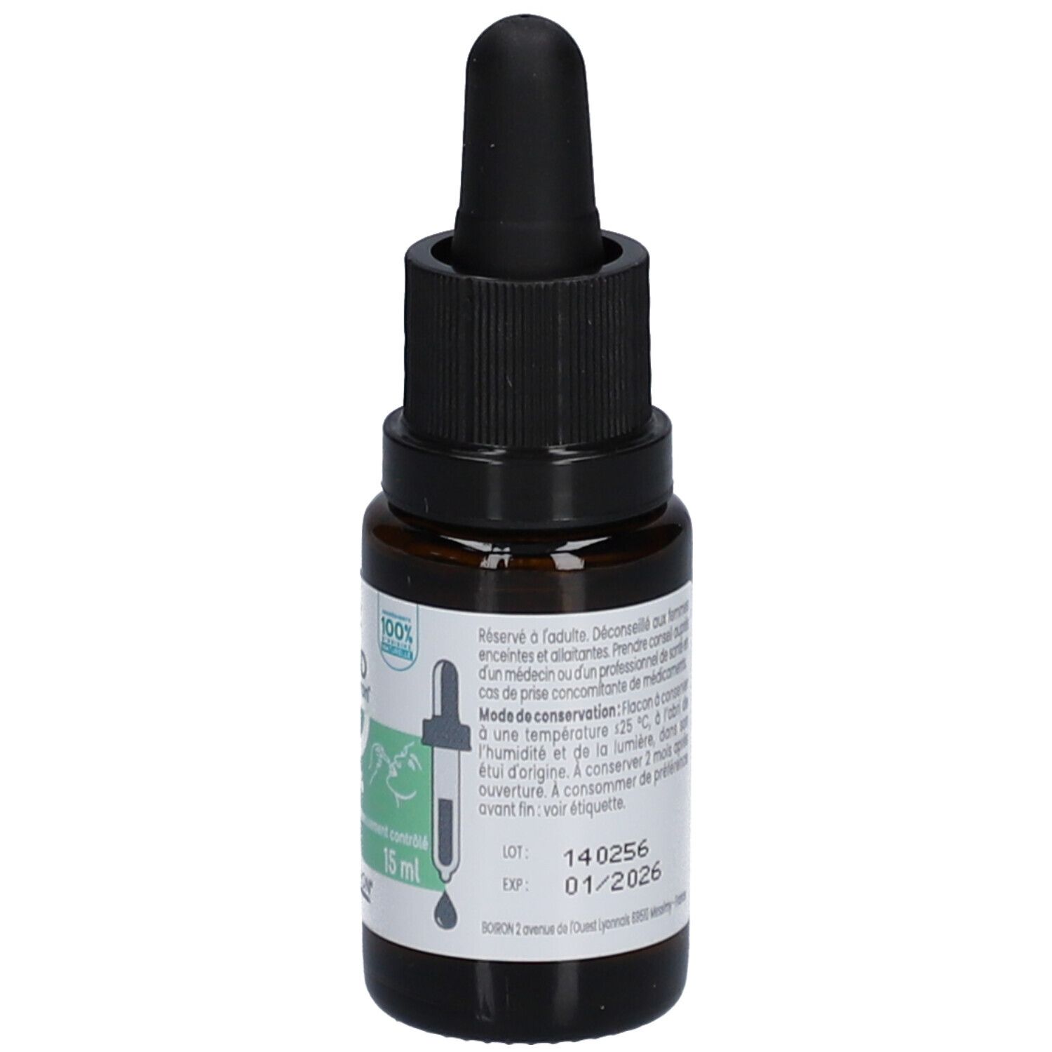 CBD BY BOIRON HUILE PURE 10