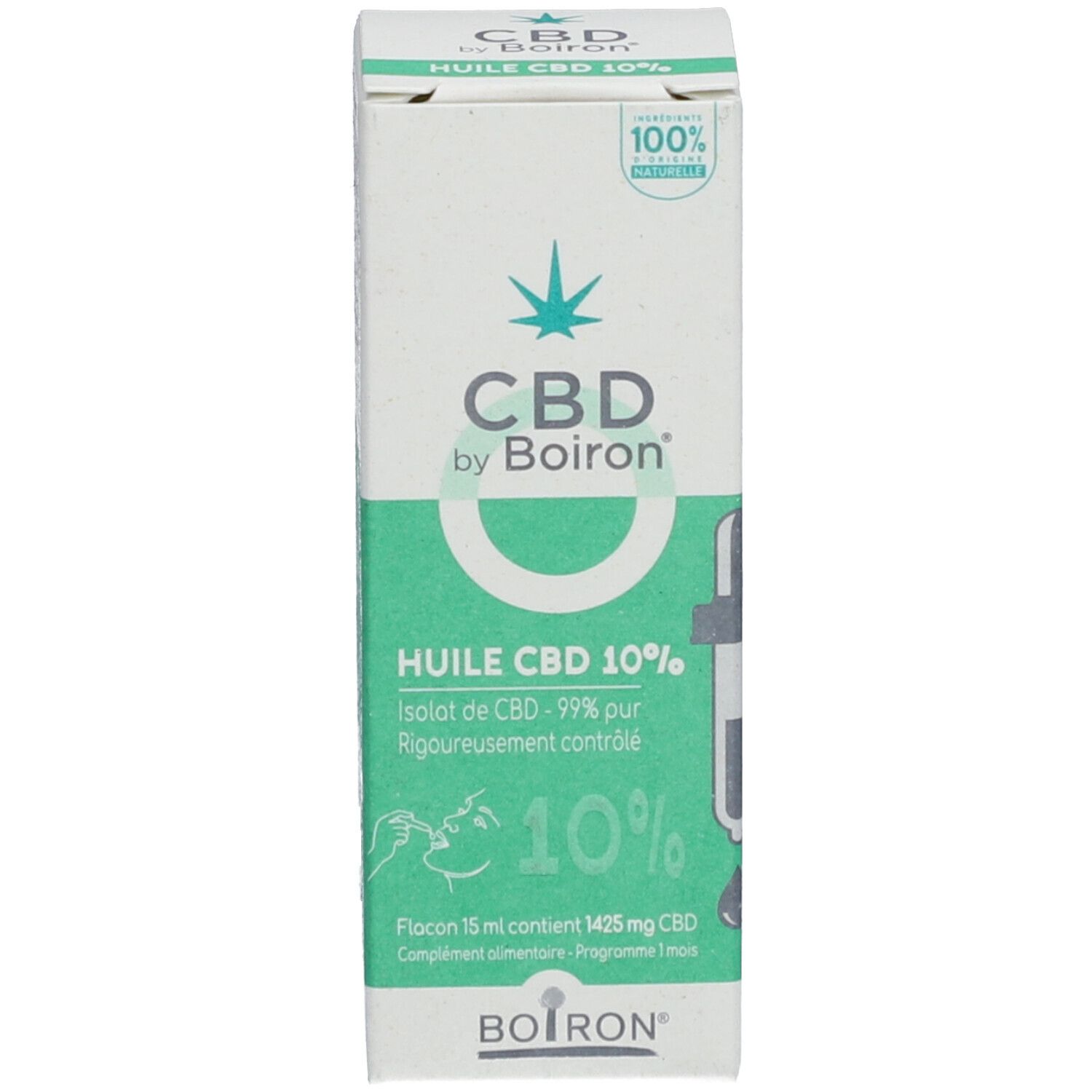 CBD BY BOIRON HUILE PURE 10