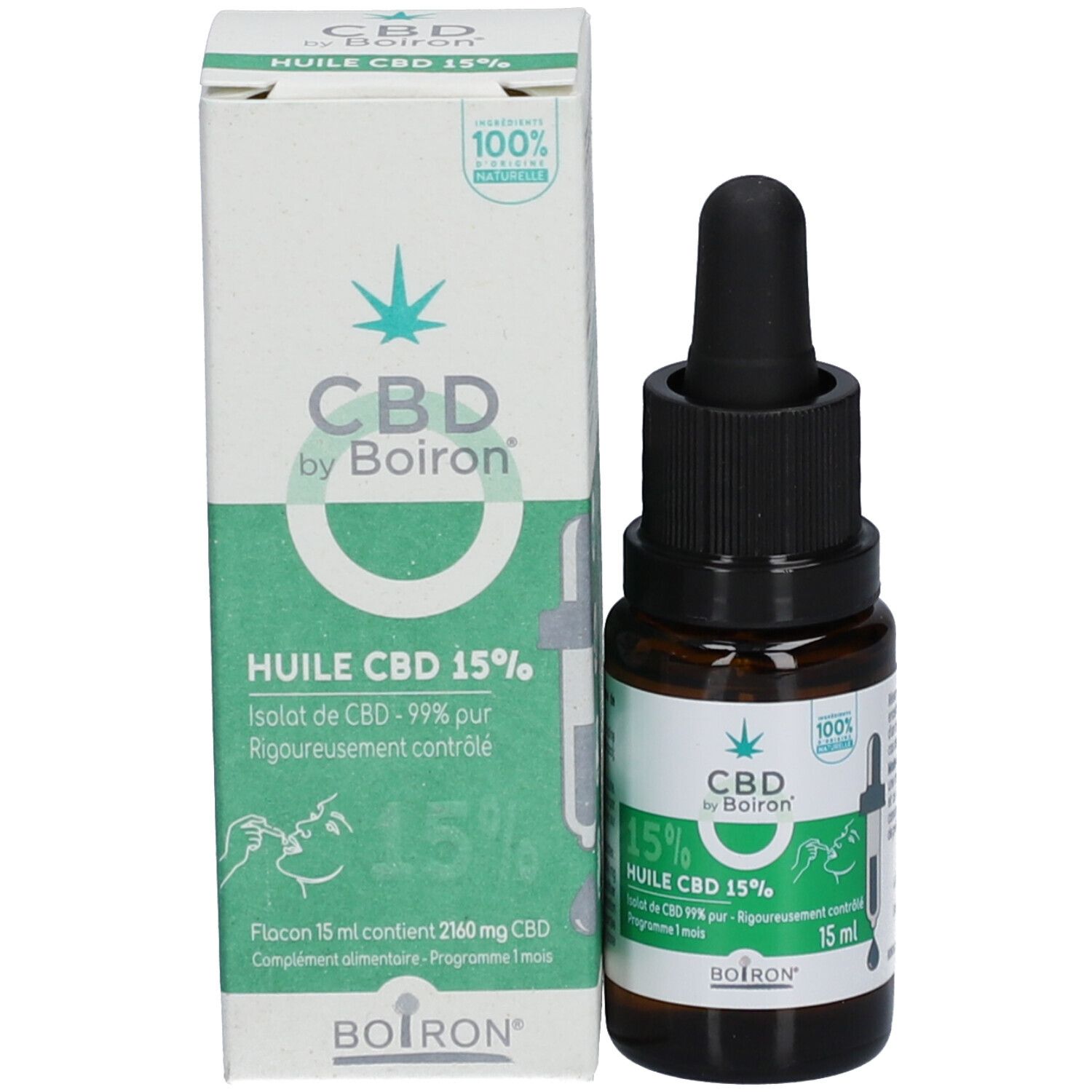 CBD BY BOIRON HUILE PURE 15%