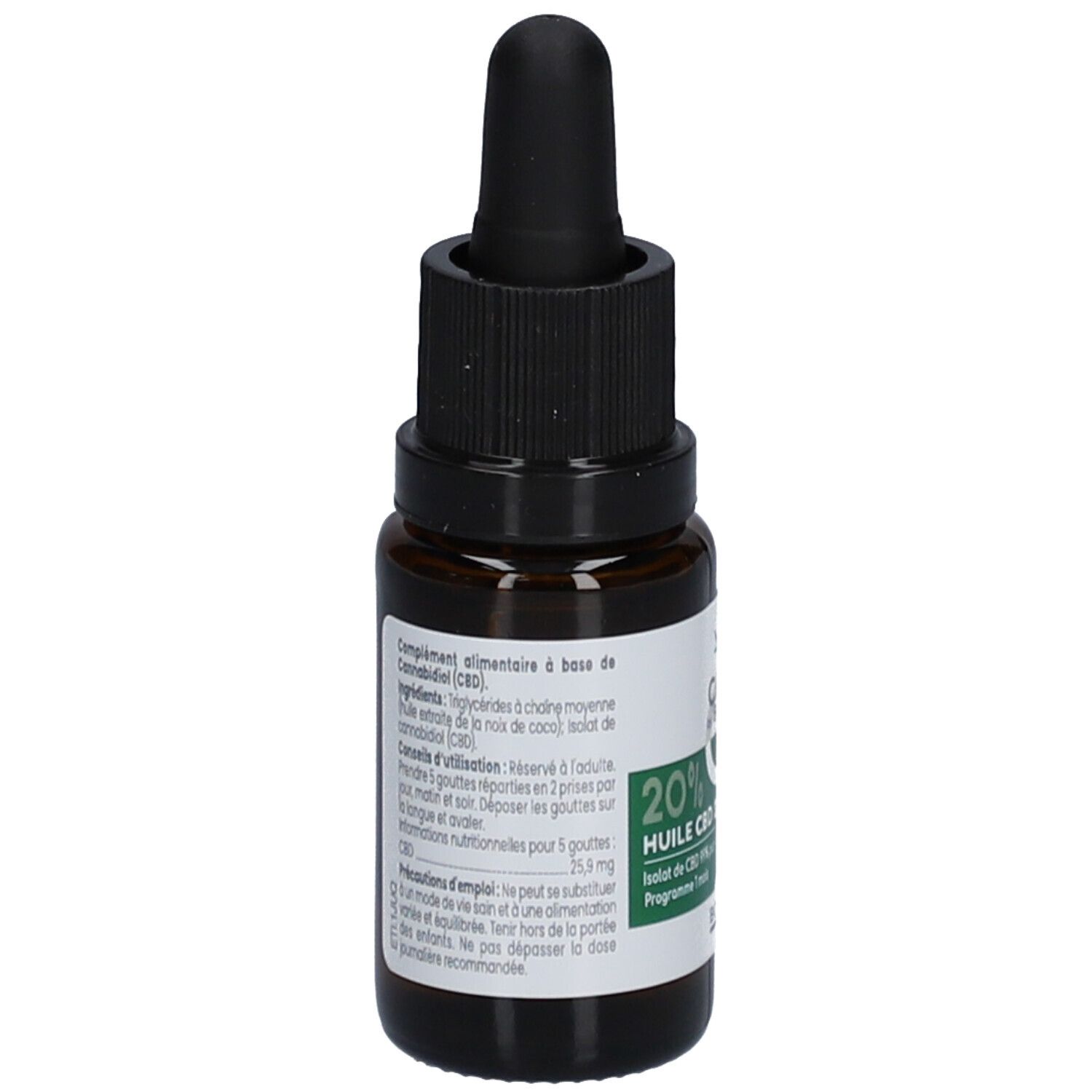CBD BY BOIRON HUILE PURE 20%