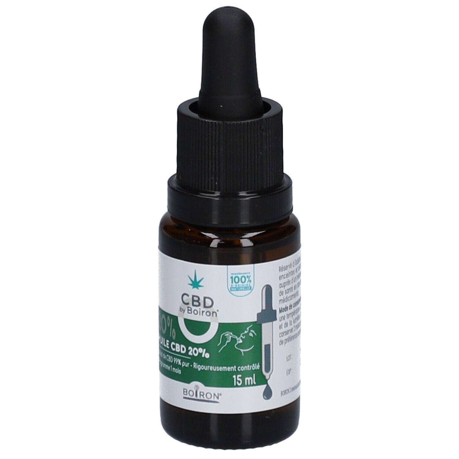 CBD BY BOIRON HUILE PURE 20%