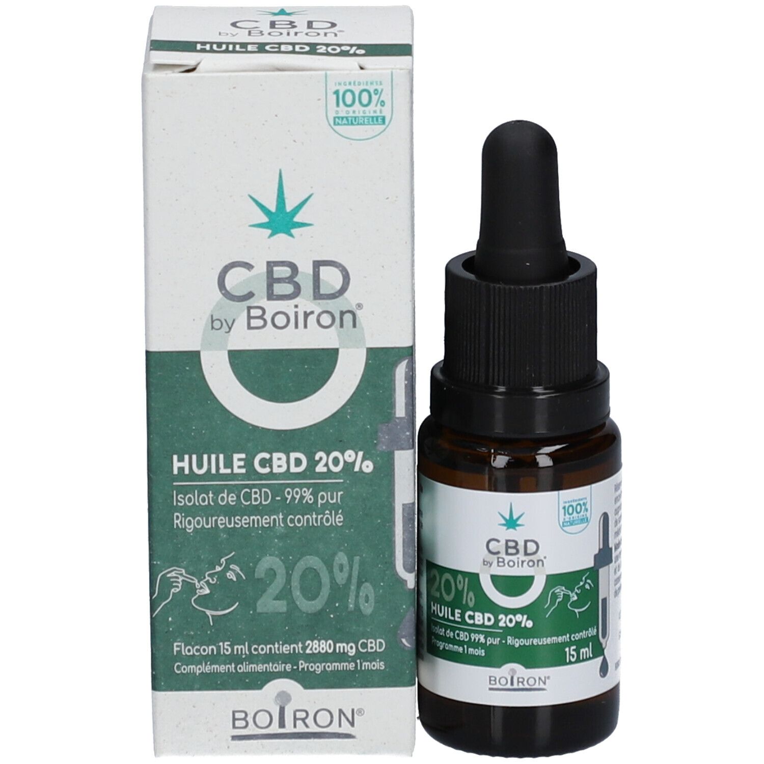 CBD BY BOIRON HUILE PURE 20%