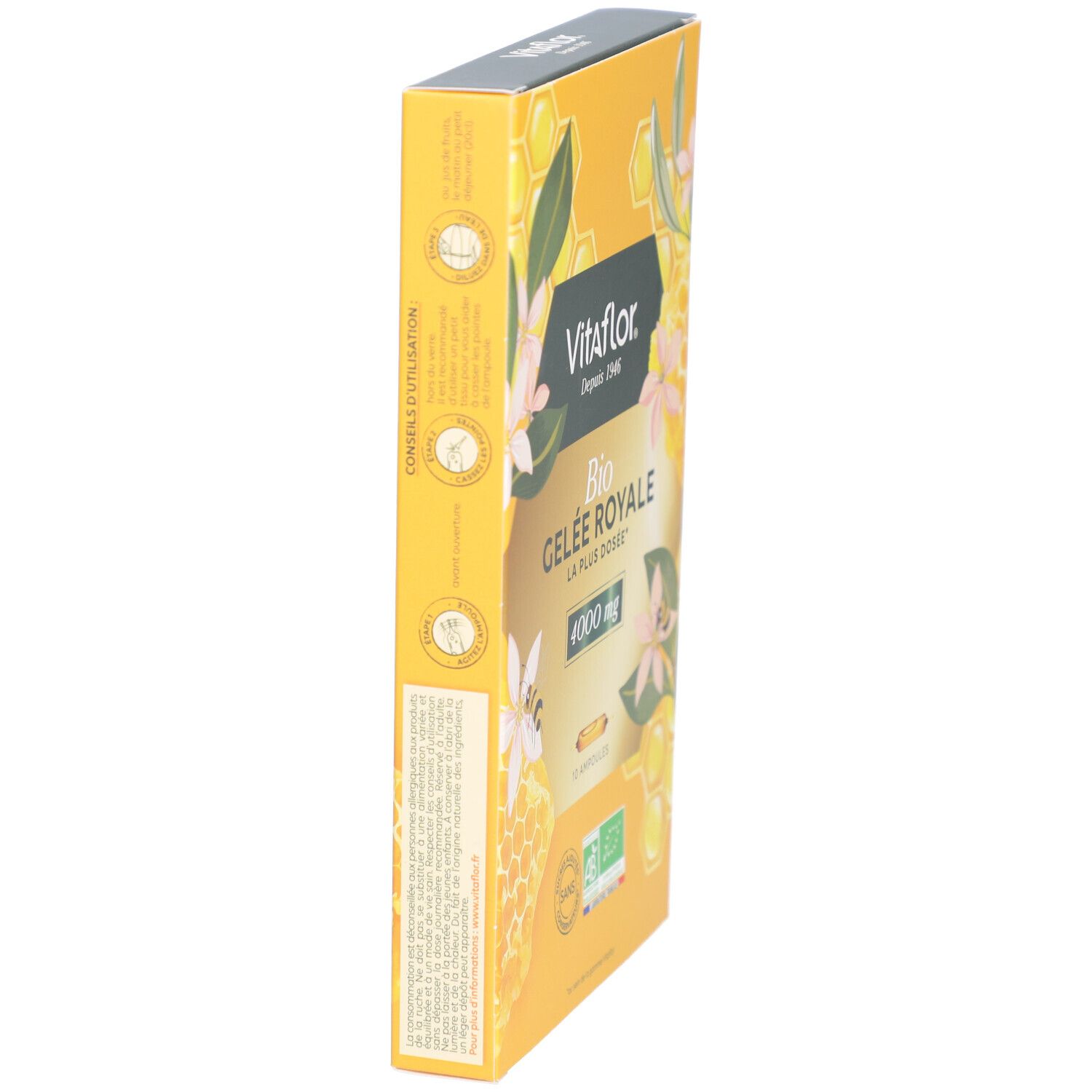 Vitaflor Gelée Royale 4000mg Bio
