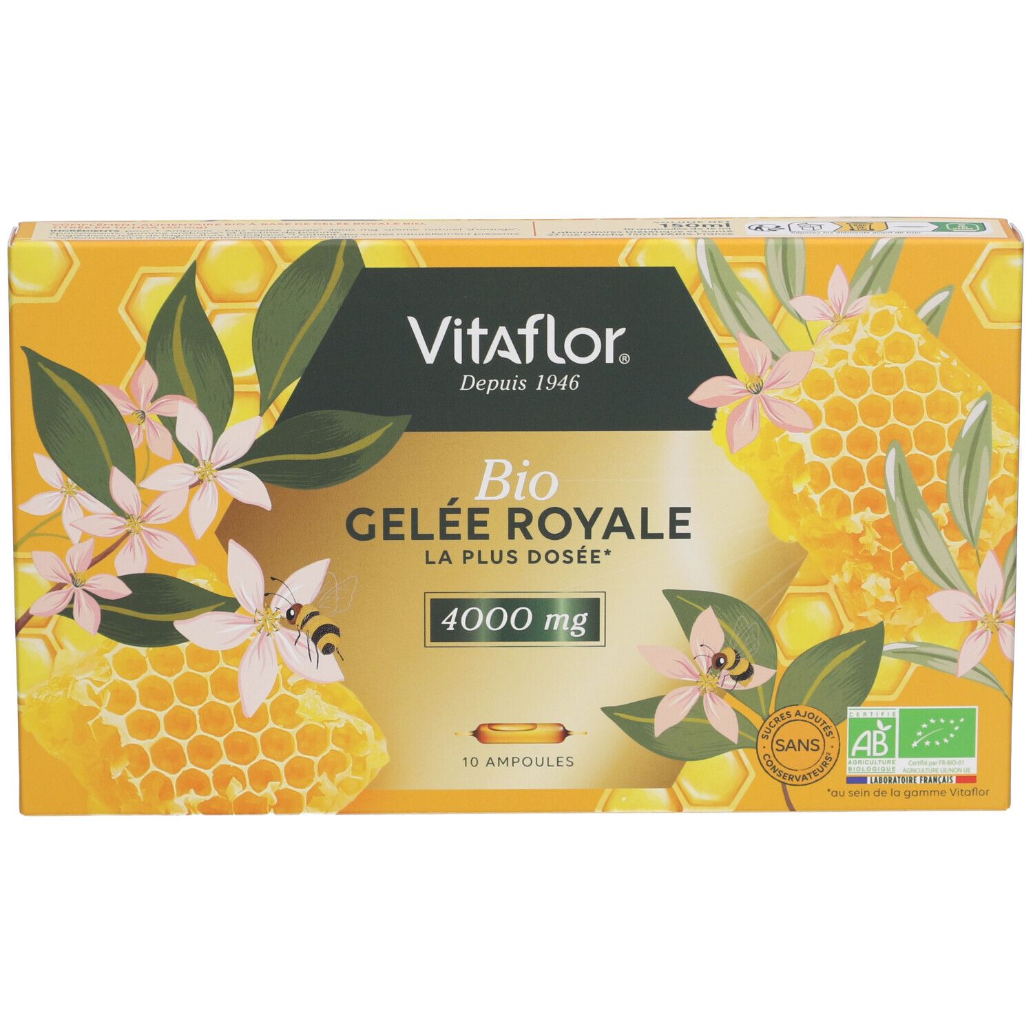 Vitaflor Gelée Royale 4000mg Bio