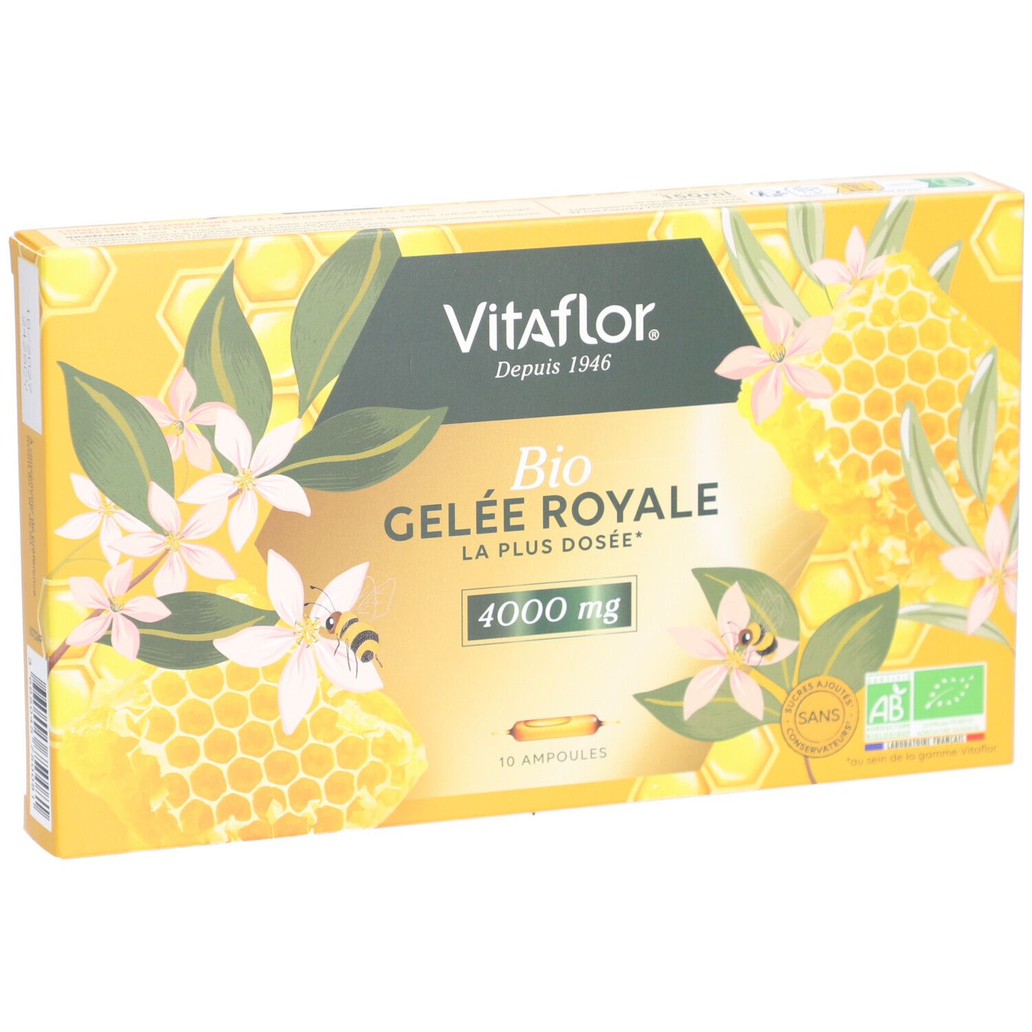 Vitaflor Gelée Royale 4000mg Bio