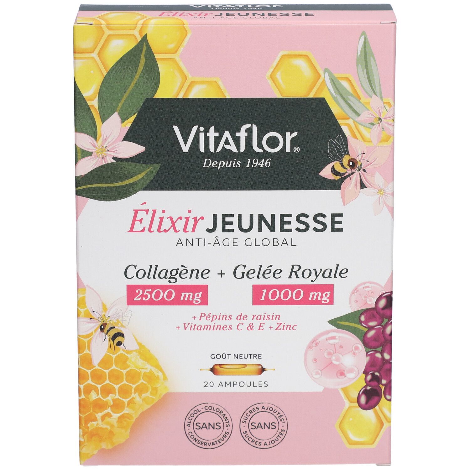 Vitaflor Elixir Jeunesse Anti-âge Global Goût Neutre