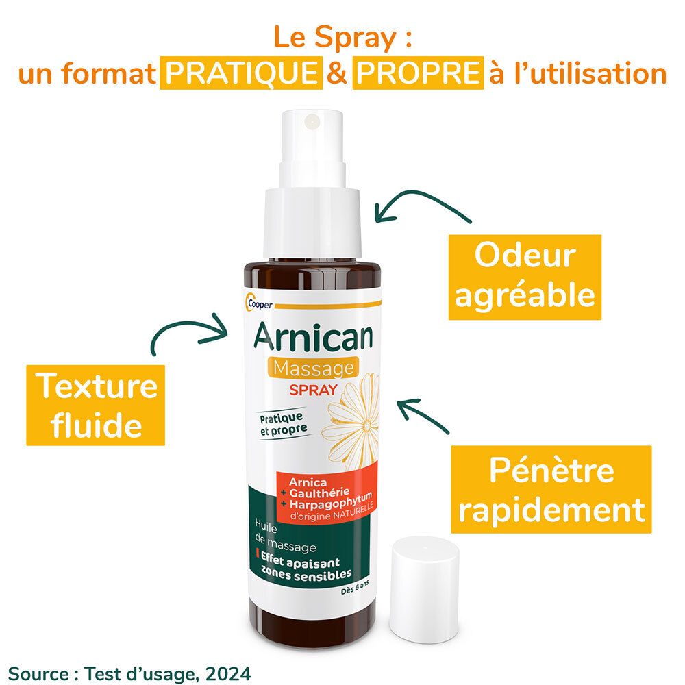 Arnican Spray Massage