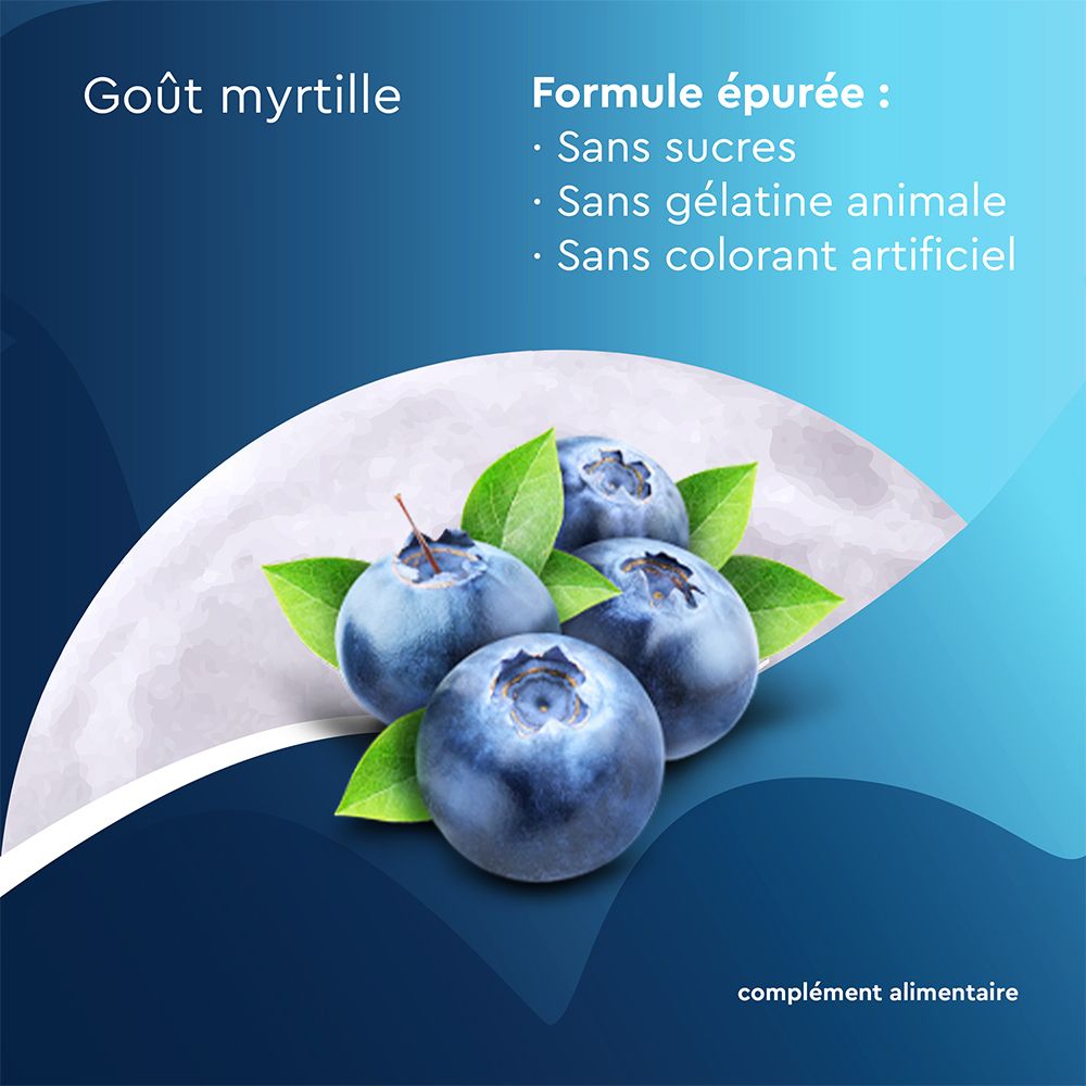 EuphytoseNuit® Gomme Myrtille Sommeil Mélatonine 30 Gommes
