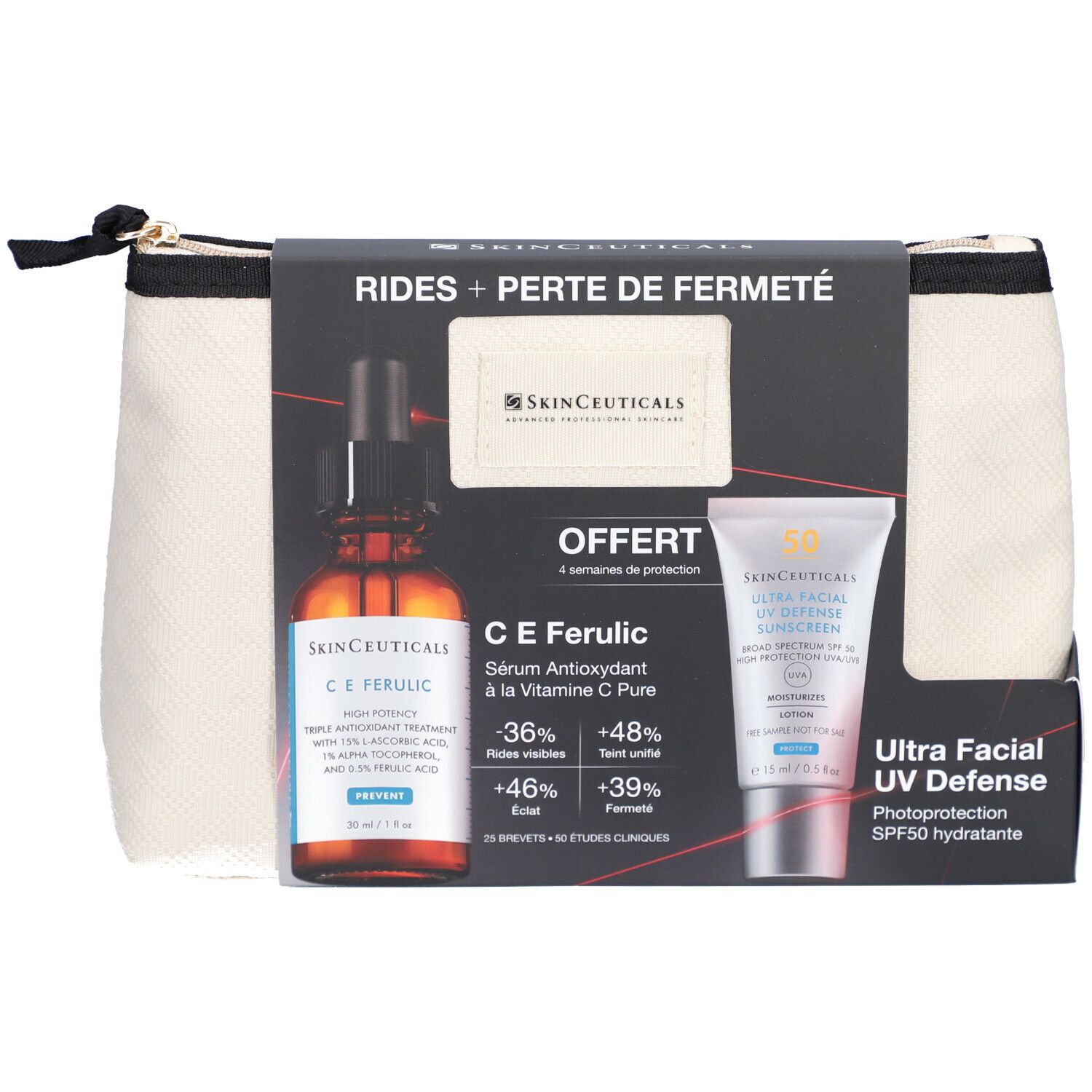 SkinCeuticals Routine-Set Rides + Perte de Fermeté