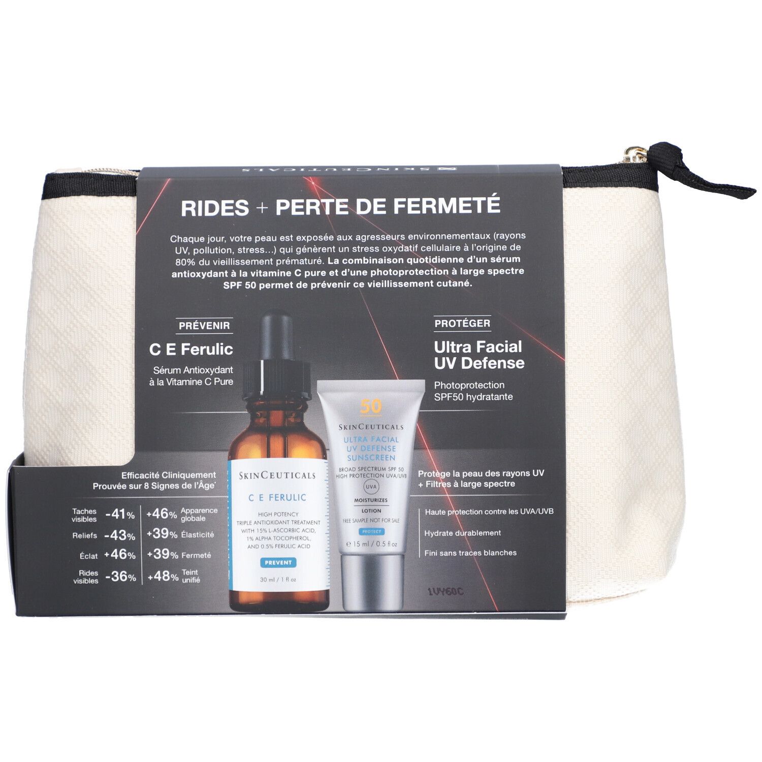 SkinCeuticals Routine-Set Rides + Perte de Fermeté
