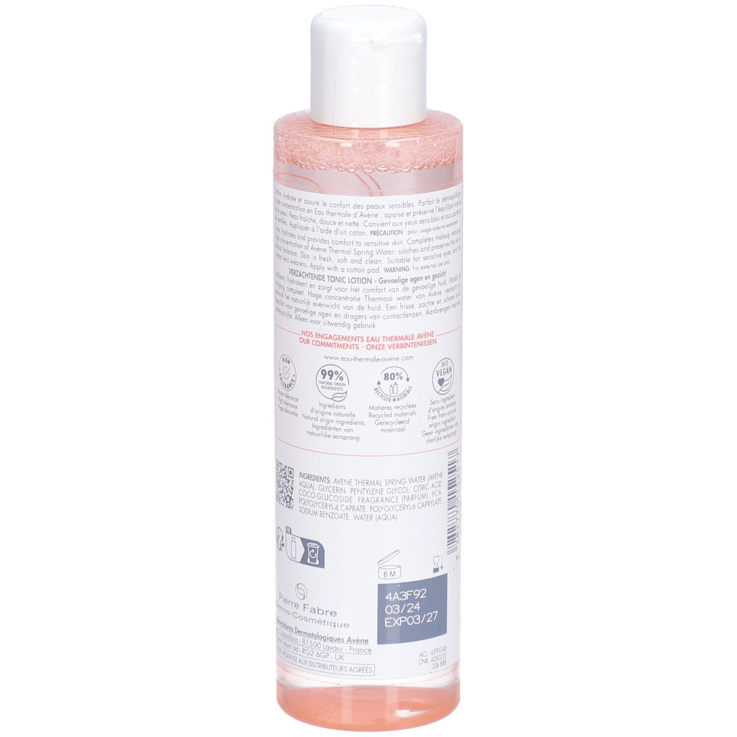 Avène - Lotion Tonique Douceur