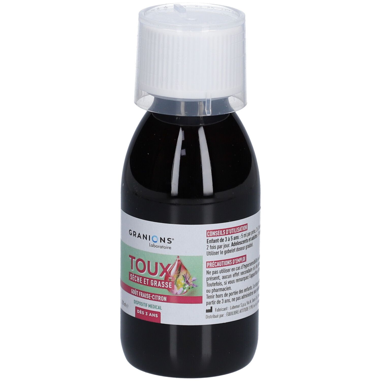 Granions Sirop Toux Sèche Et Grasse
