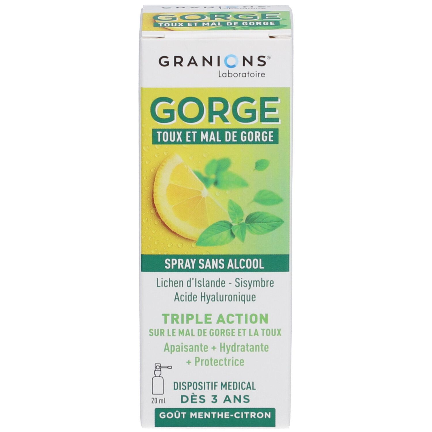 Granions Spray Gorge Toux