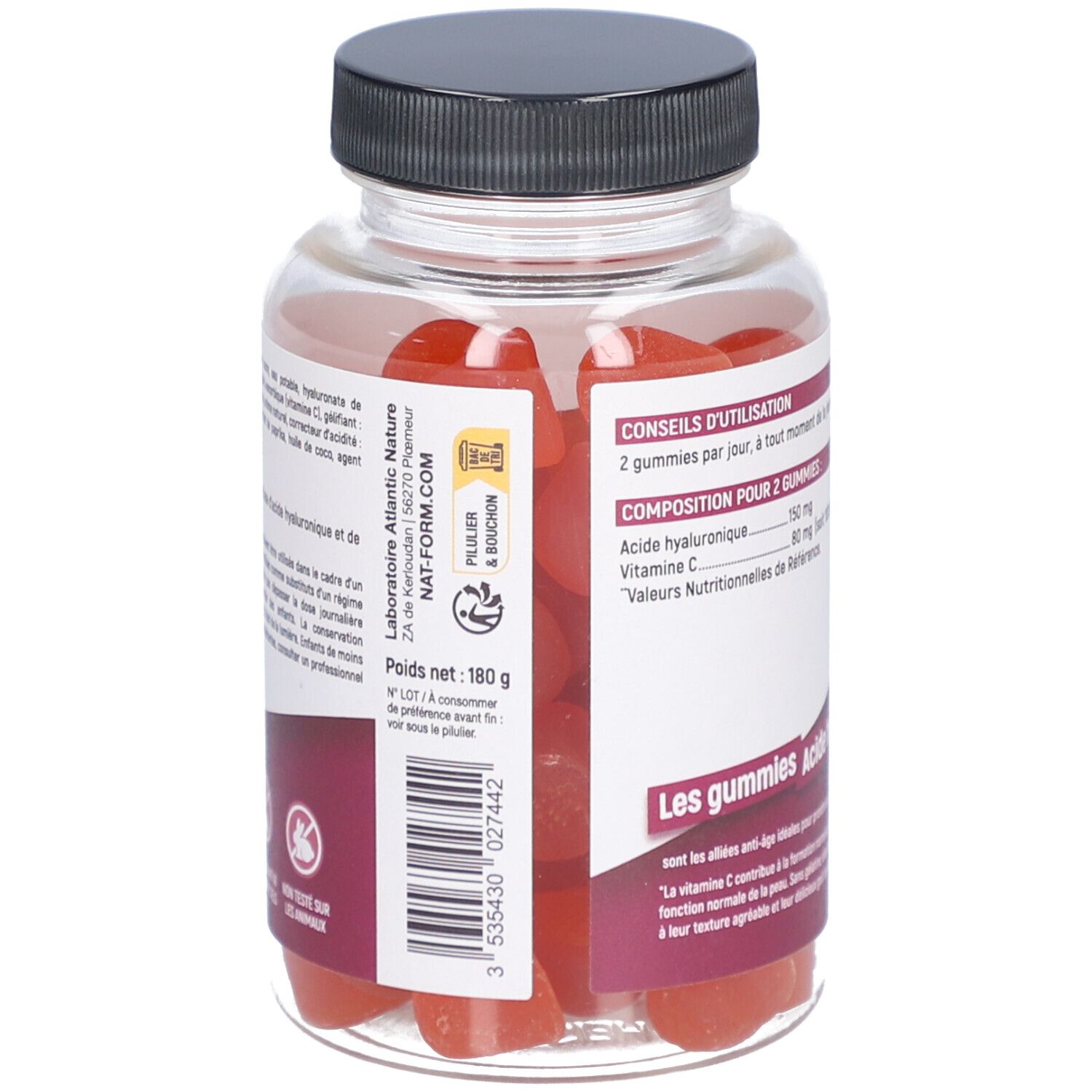 Nat&Form Acide Hyaluronique Anti-âge
