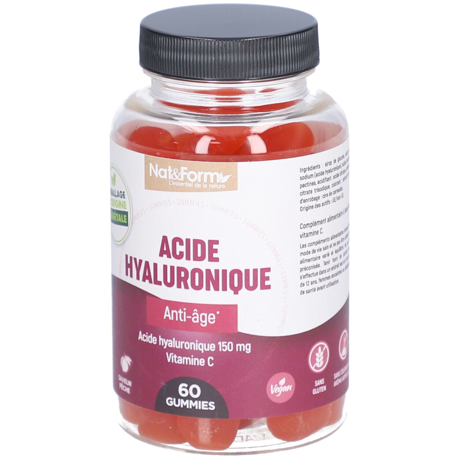 Nat&Form Acide Hyaluronique Anti-âge