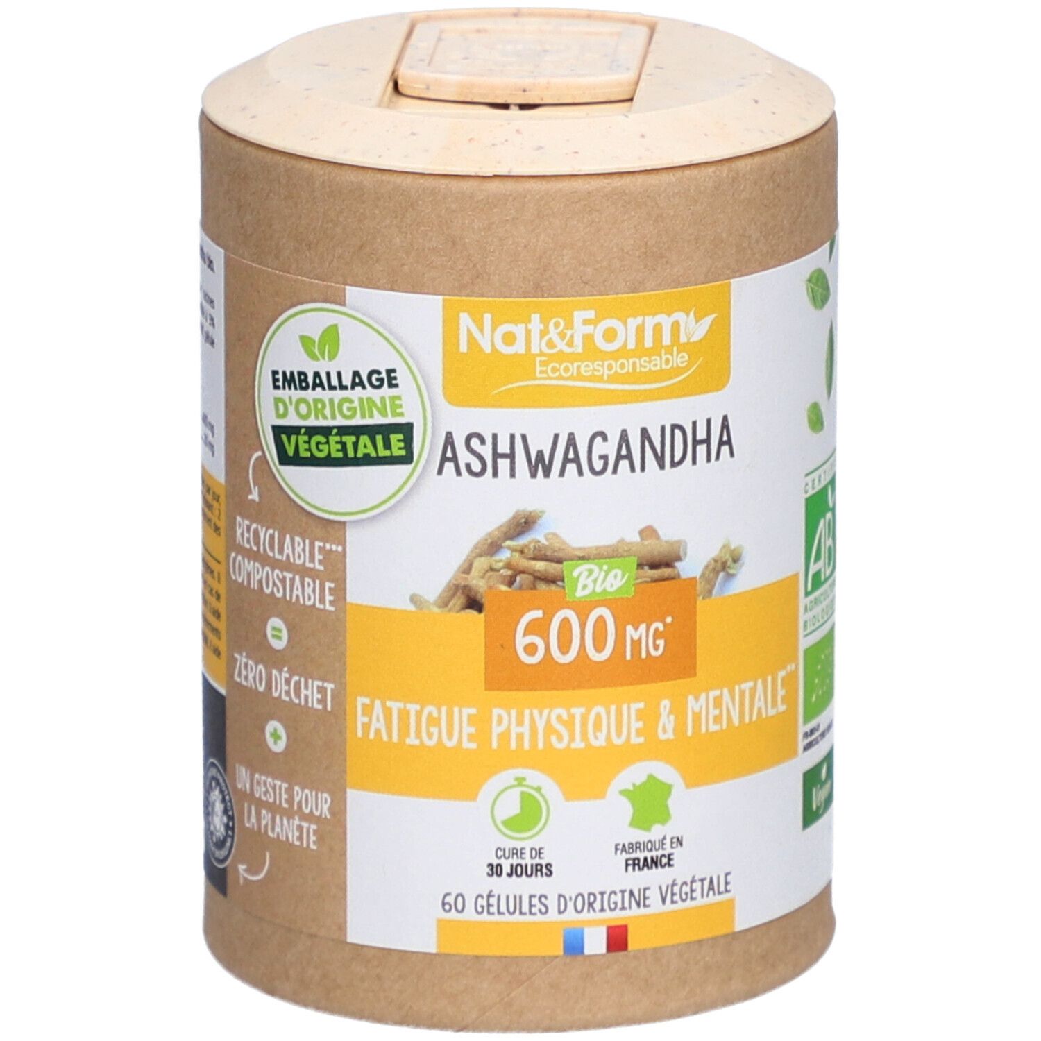 Nat&Form Ashwagandha Bio