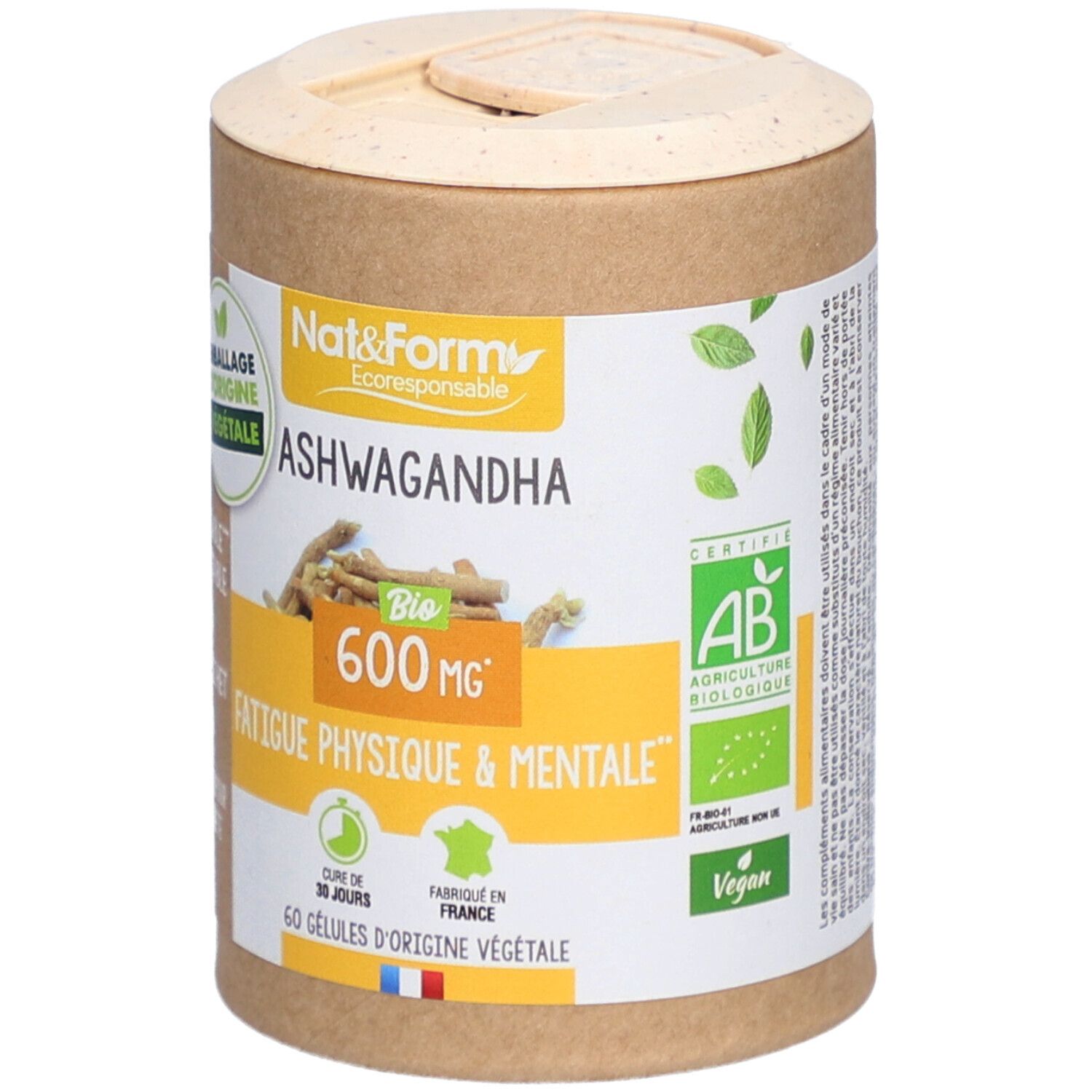 Nat&Form Ashwagandha Bio