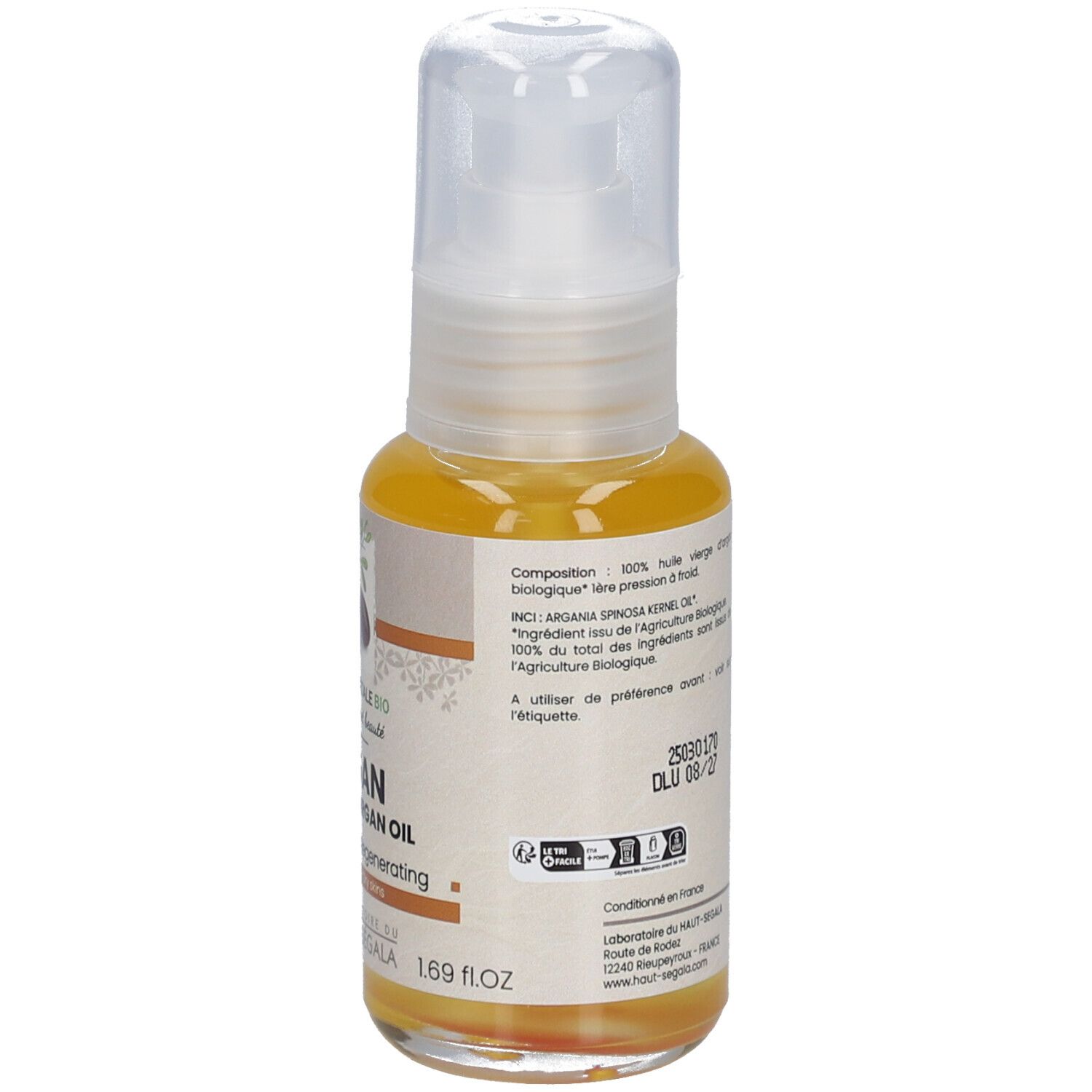 Laboratoire du Haut-Ségala Huile d'Argan Bio