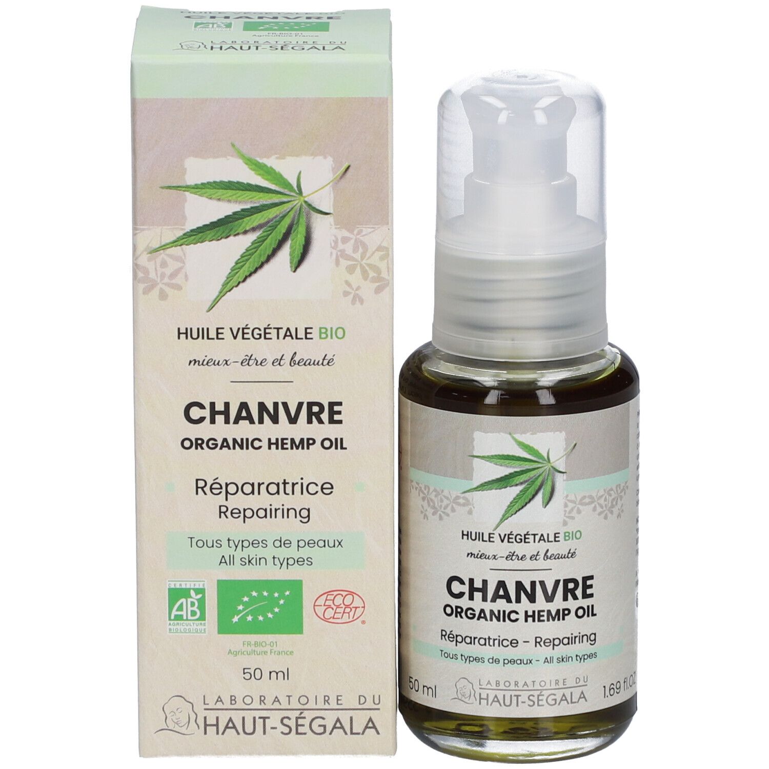 Laboratoire du Haut-Ségala Huile de Chanvre Bio