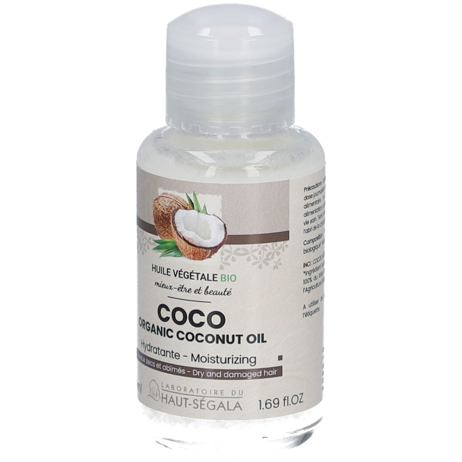 Laboratoire du Haut-Ségala Huile de Coco Bio
