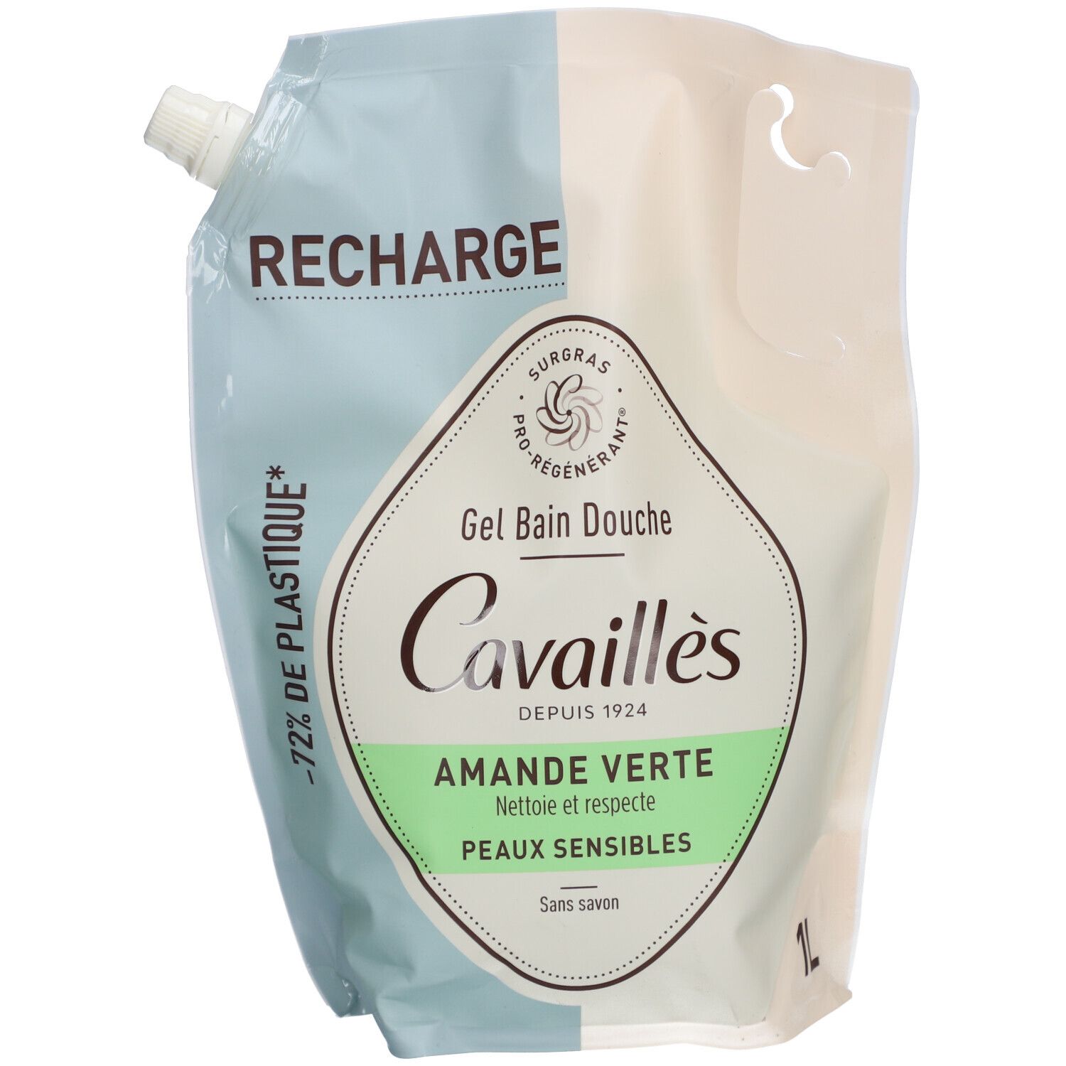 Cavaillès Gel Bain/Douche Amande Éco