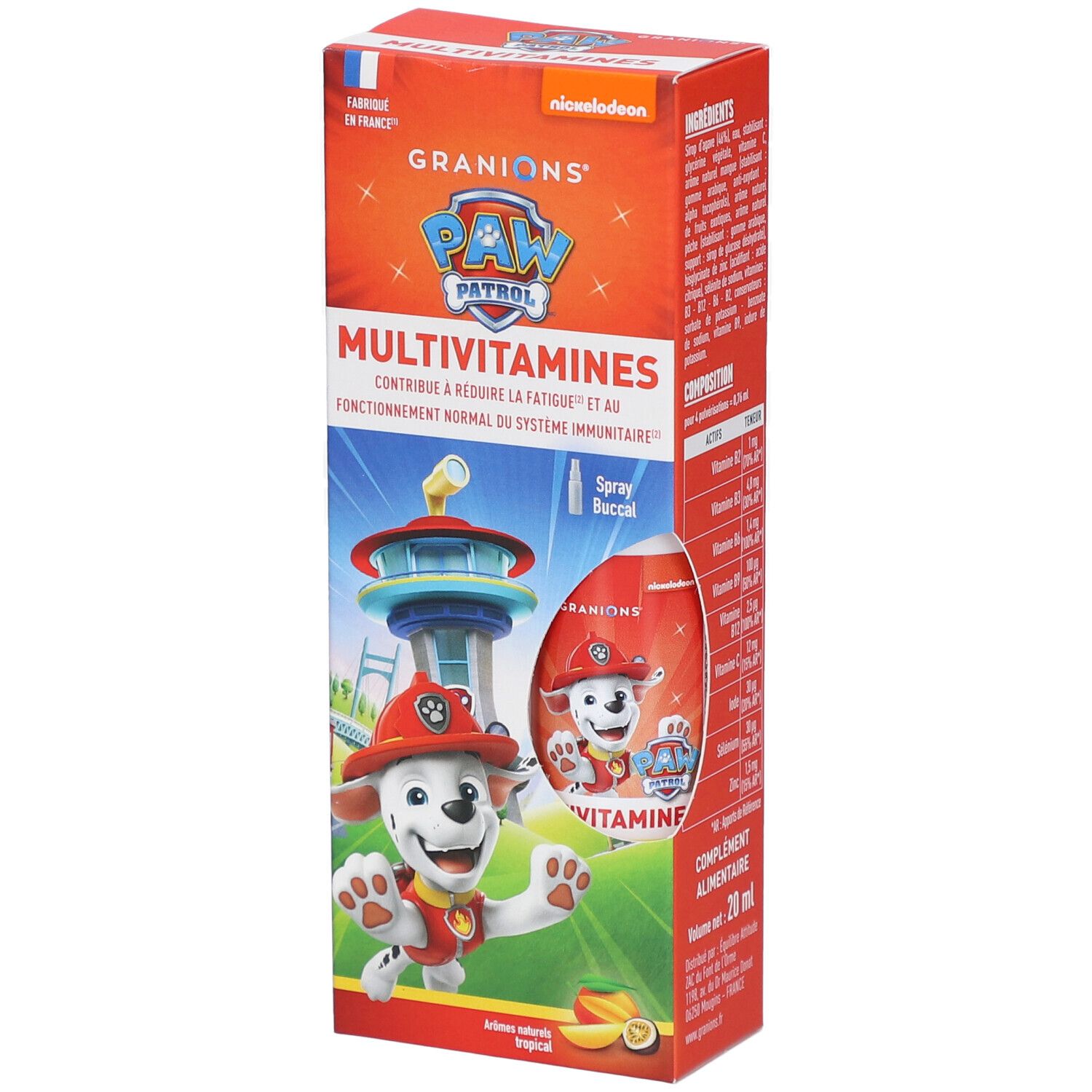 GRANIONS Spray Kids Multivitamines Pat Patrouille