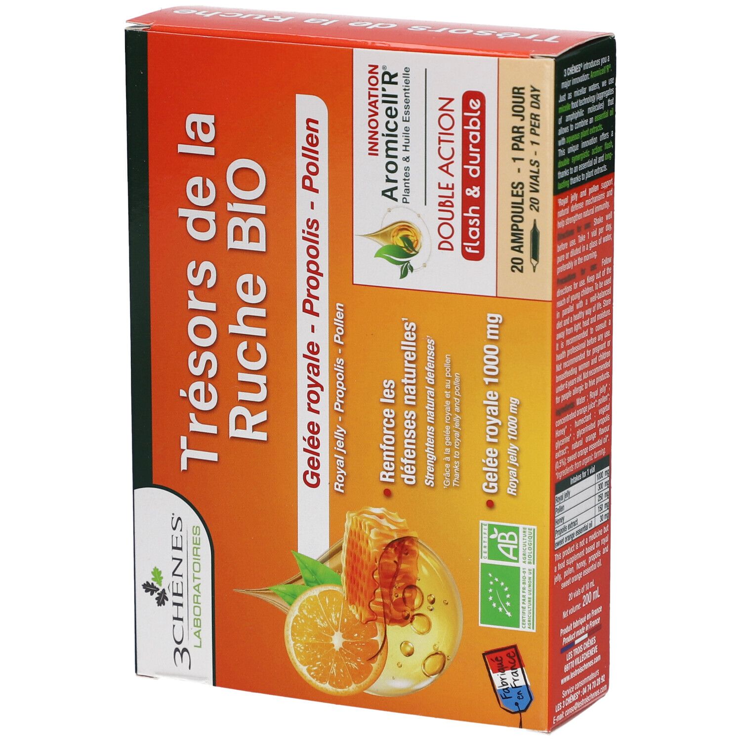 LABORATOIRES 2 CHENES Trésor de la Ruche Bio