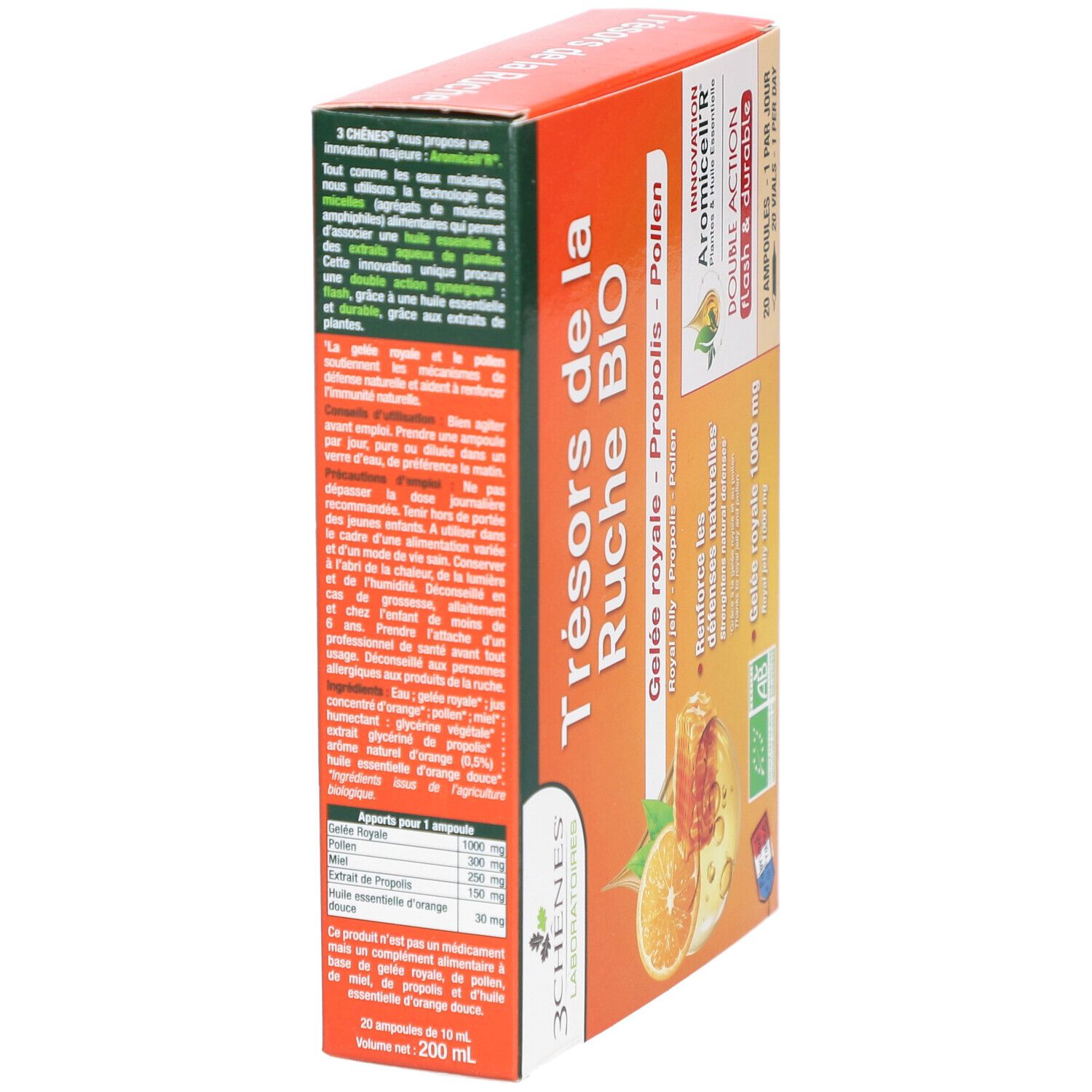 LABORATOIRES 2 CHENES Trésor de la Ruche Bio