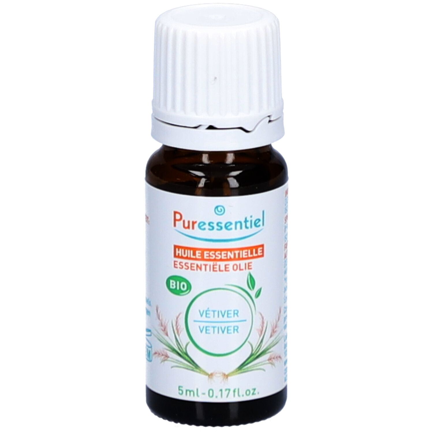Puressentiel Huiles Essentielles Vétiver (Chrysopogon zizanioides) Bio