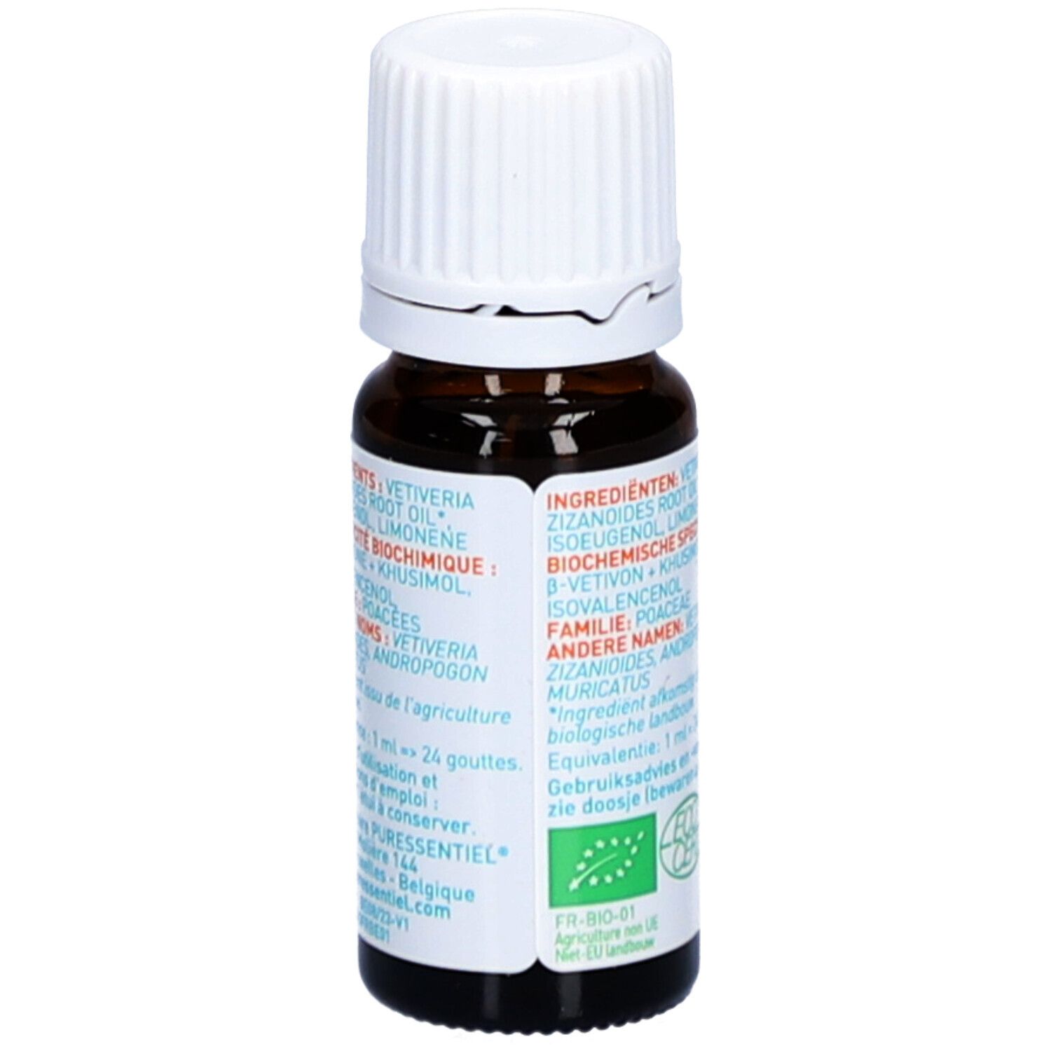 Puressentiel Huiles Essentielles Vétiver (Chrysopogon zizanioides) Bio