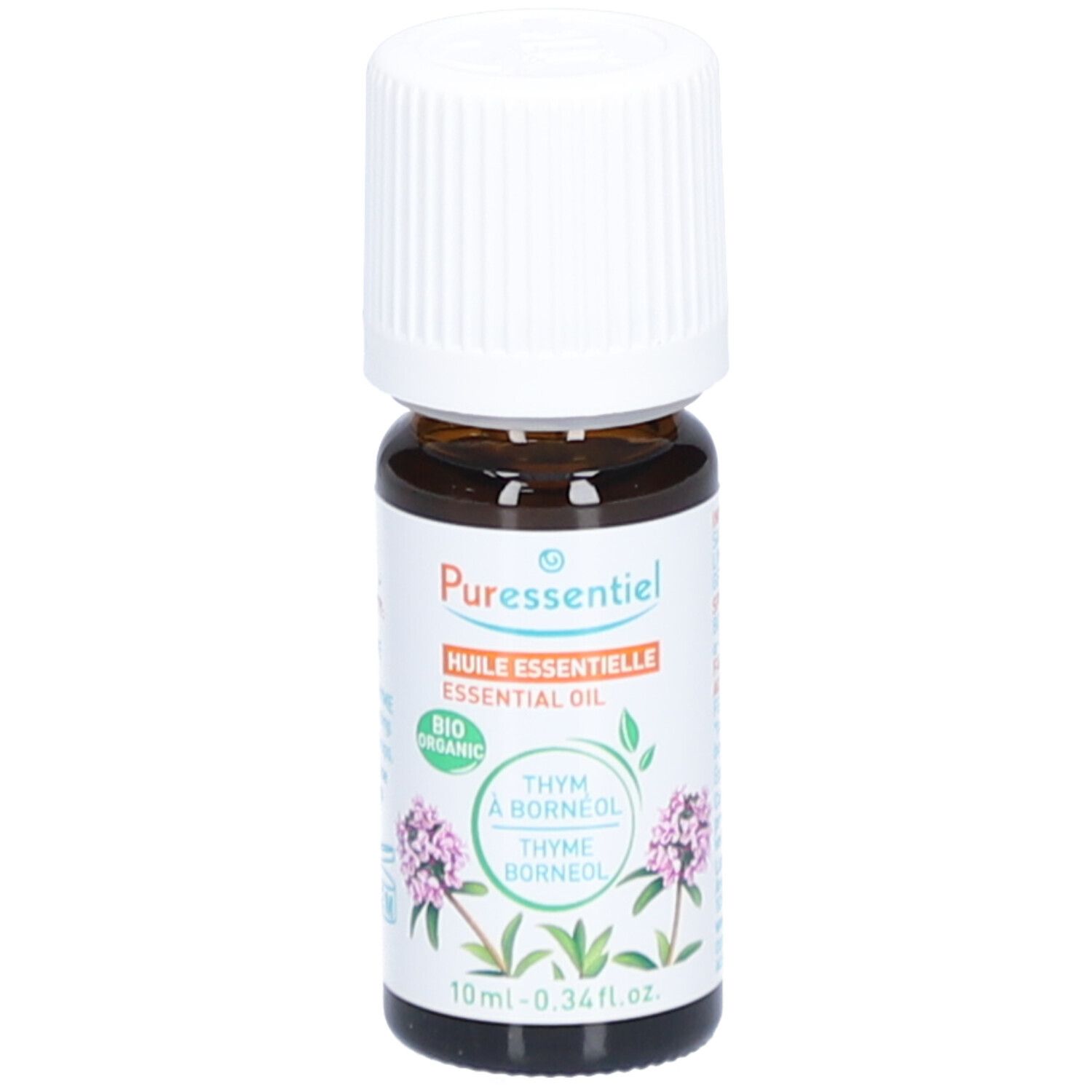 Puressentiel Huile Essentielle Thym à Bornéol (Thymus saturejoides) Bio