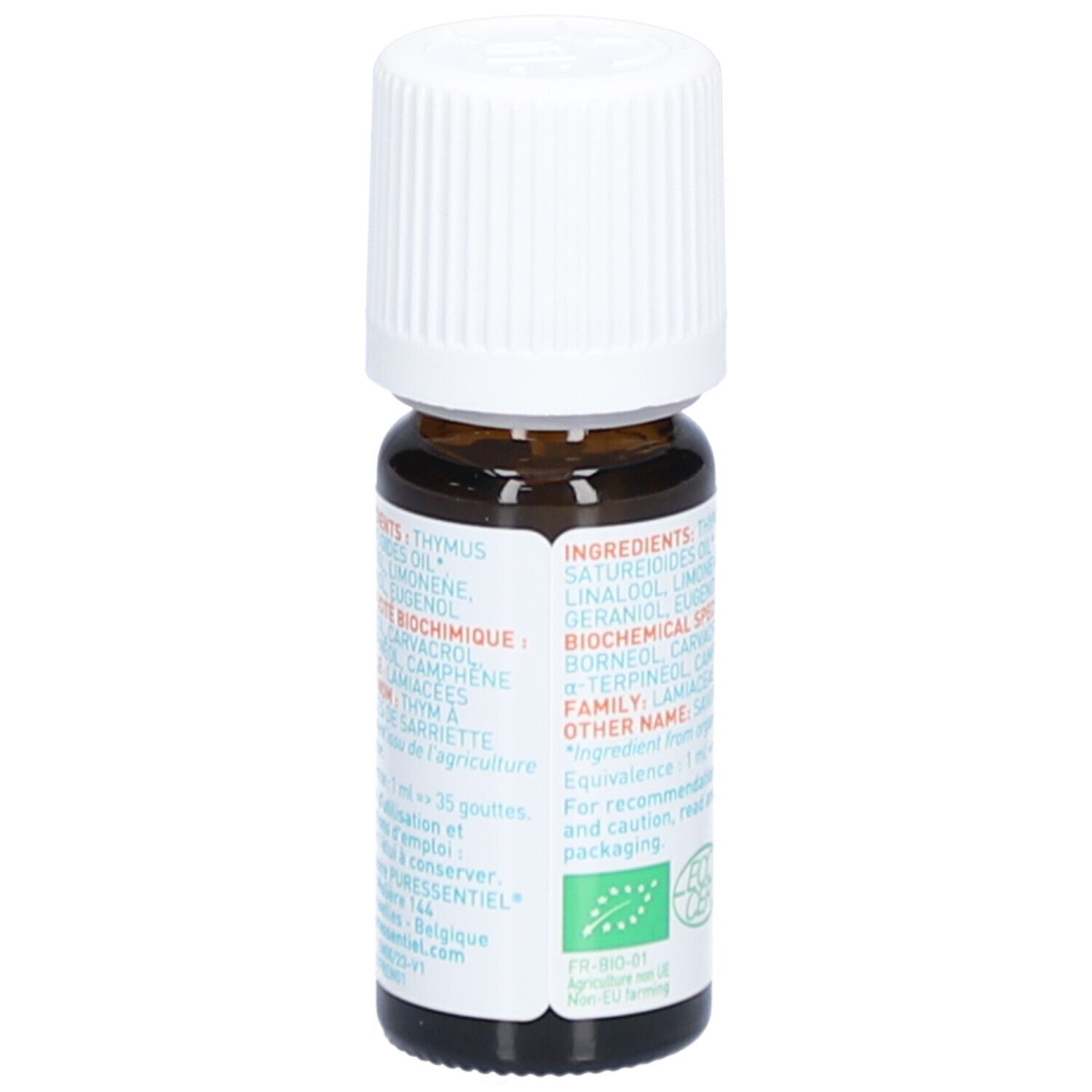 Puressentiel Huile Essentielle Thym à Bornéol (Thymus saturejoides) Bio