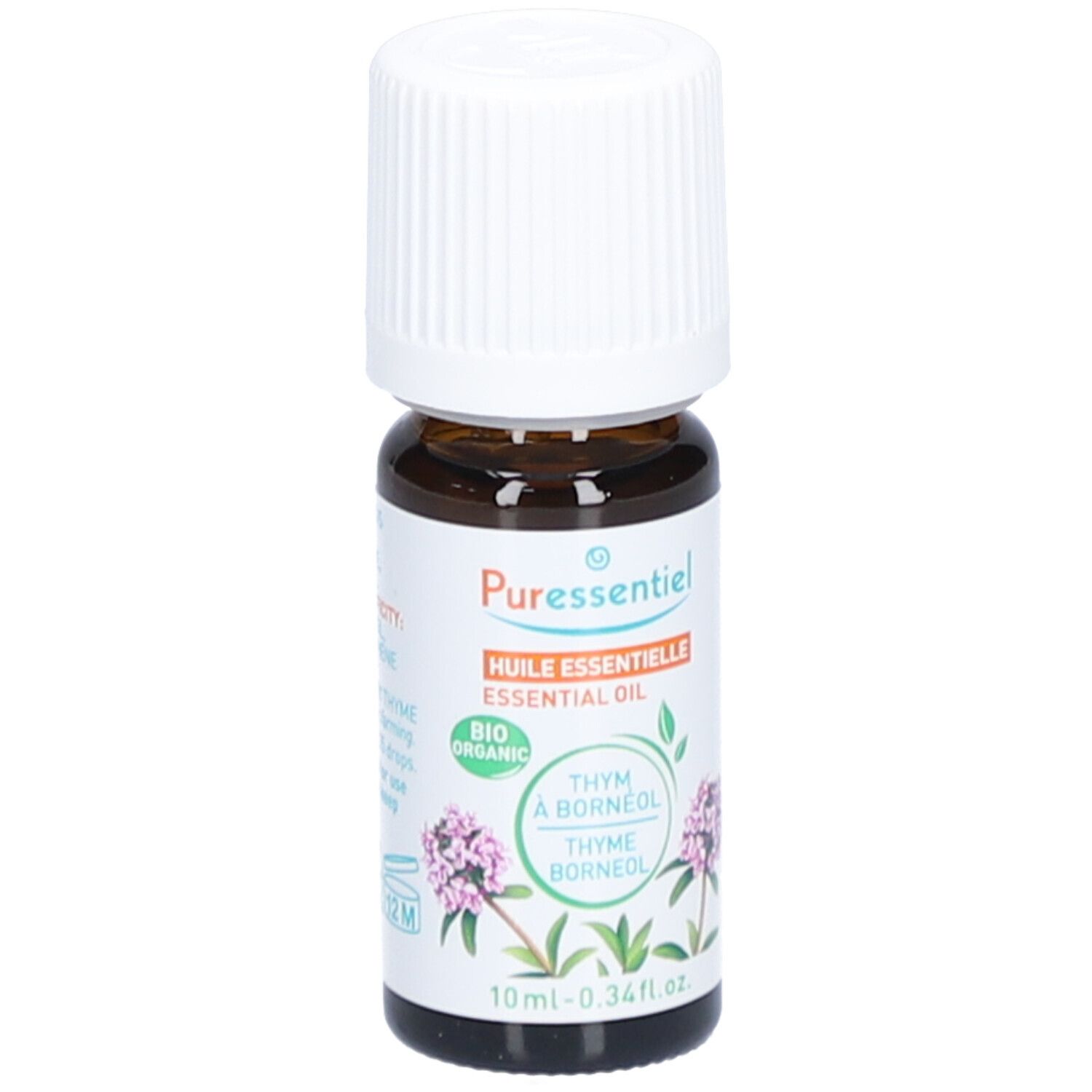 Puressentiel Huile Essentielle Thym à Bornéol (Thymus saturejoides) Bio
