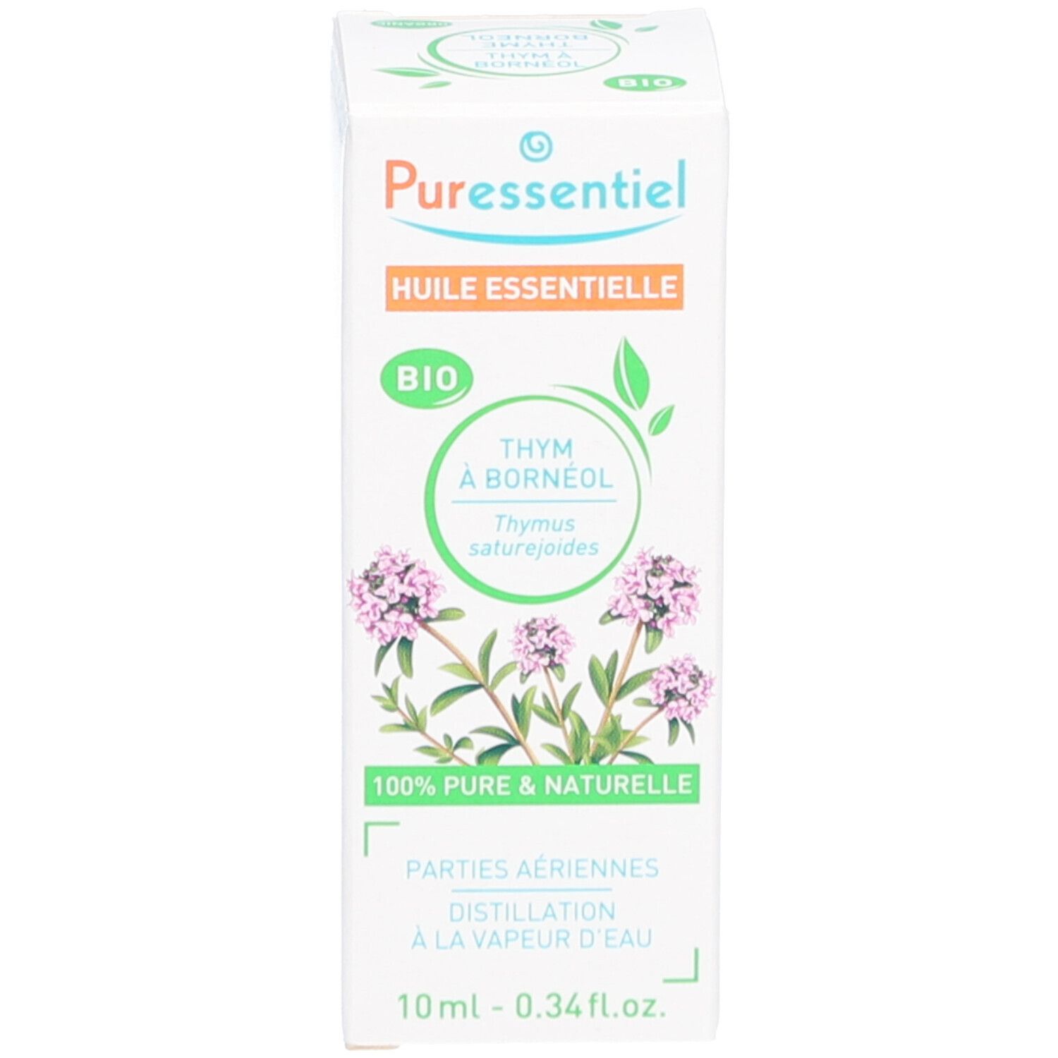 Puressentiel Huile Essentielle Thym à Bornéol (Thymus saturejoides) Bio