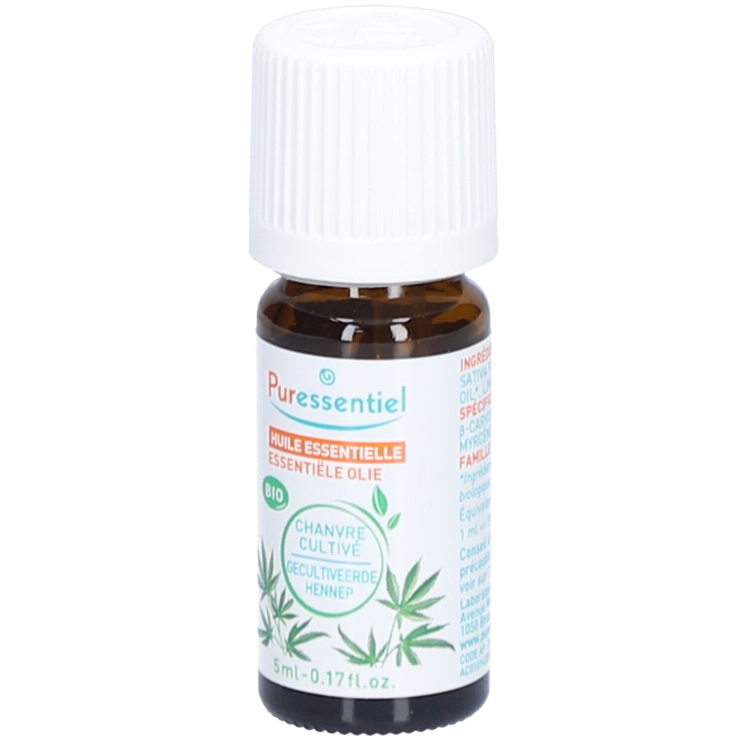 Puressentiel Huile Essentielle Chanvre Cultivé (Cannabis sativa L.) Bio