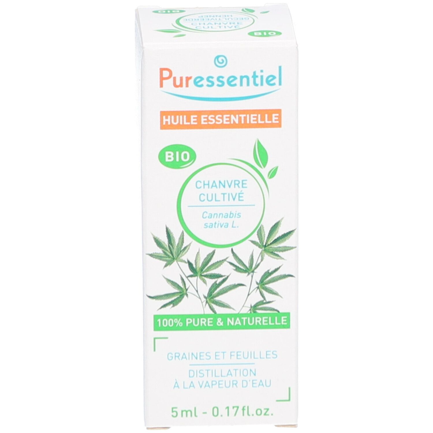 Puressentiel Huile Essentielle Chanvre Cultivé (Cannabis sativa L.) Bio