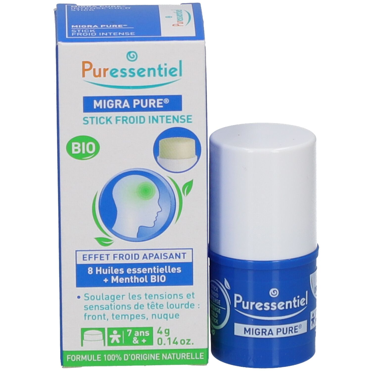 Puressentiel Migra Pure Stick Froid Intense Bio