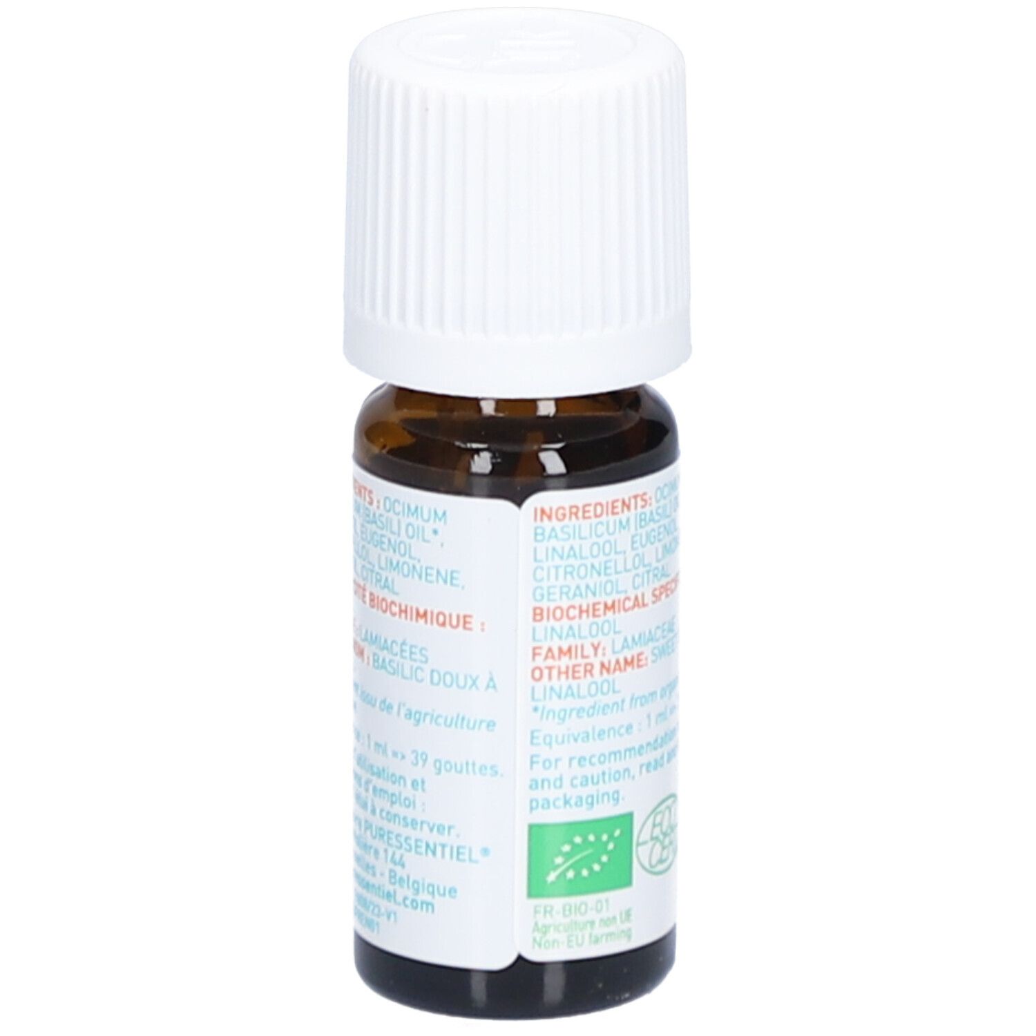 Puressentiel Huile essentielle basilic à linalol bio