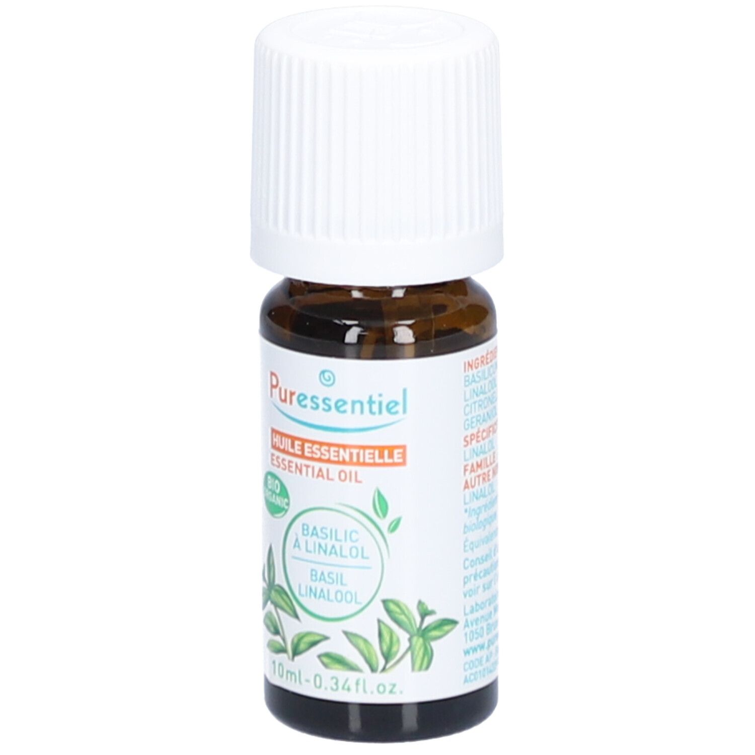 Puressentiel Huile essentielle basilic à linalol bio