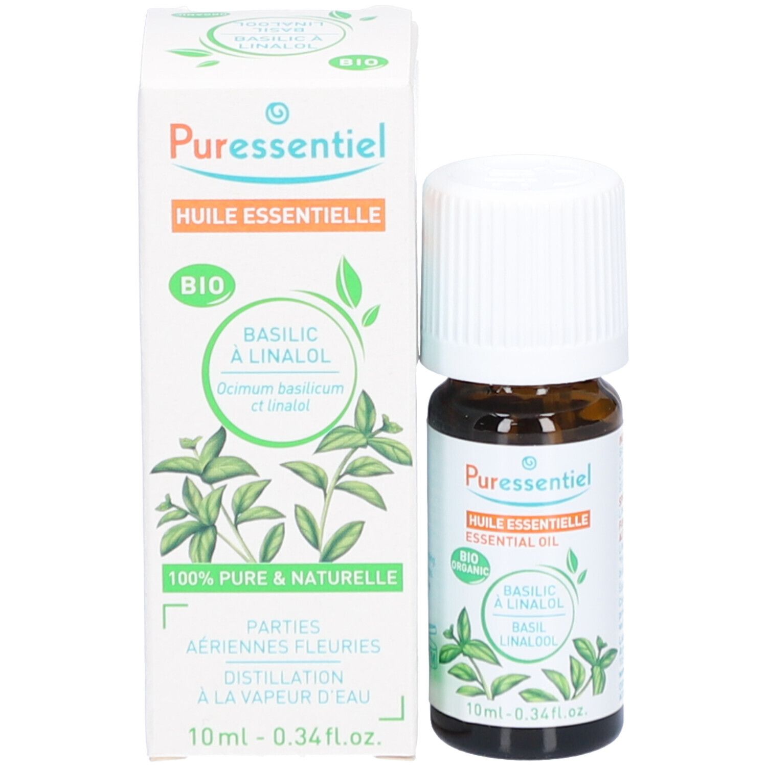 Puressentiel Huile essentielle basilic à linalol bio