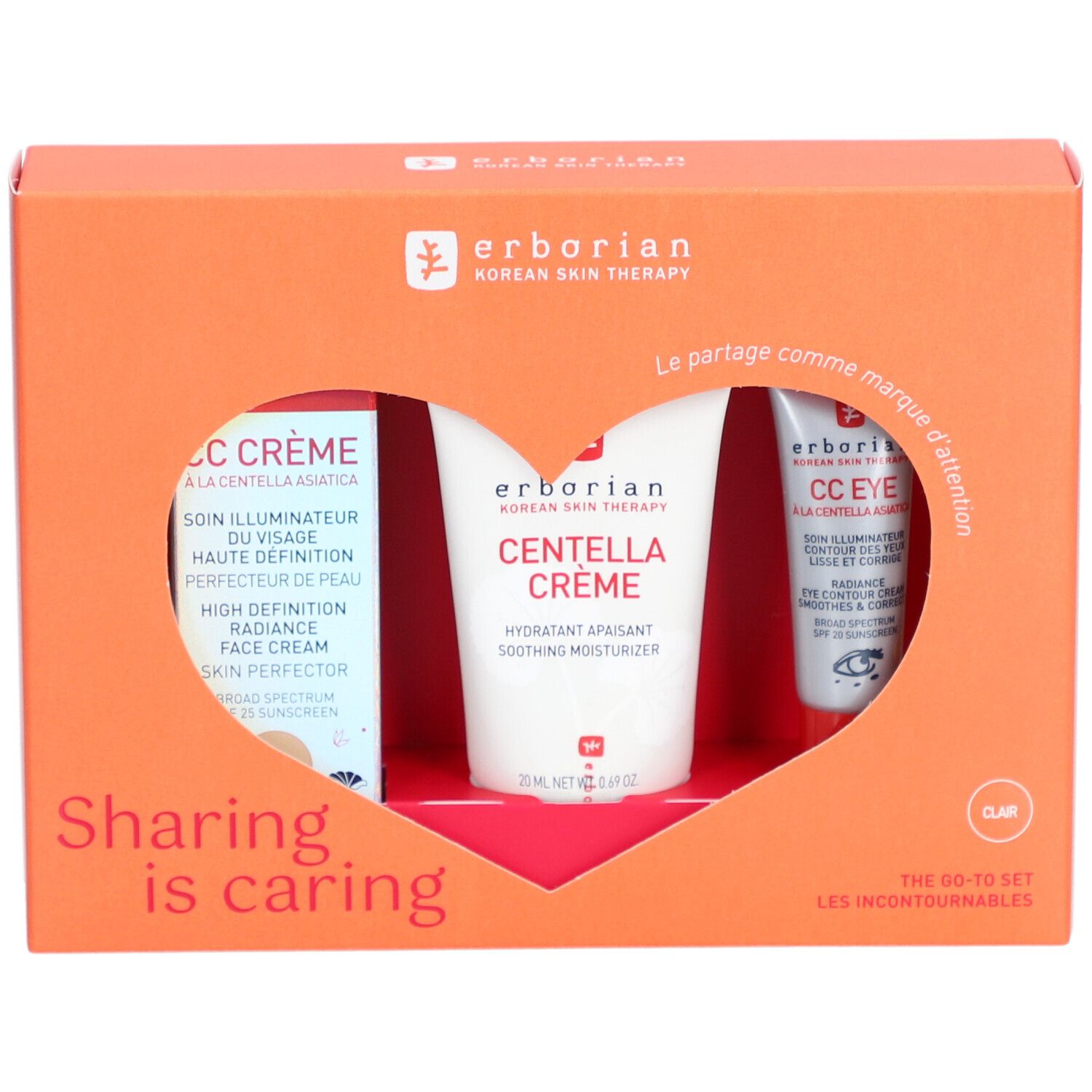 Erborian Sharing is Caring - Les incontournables | Clair