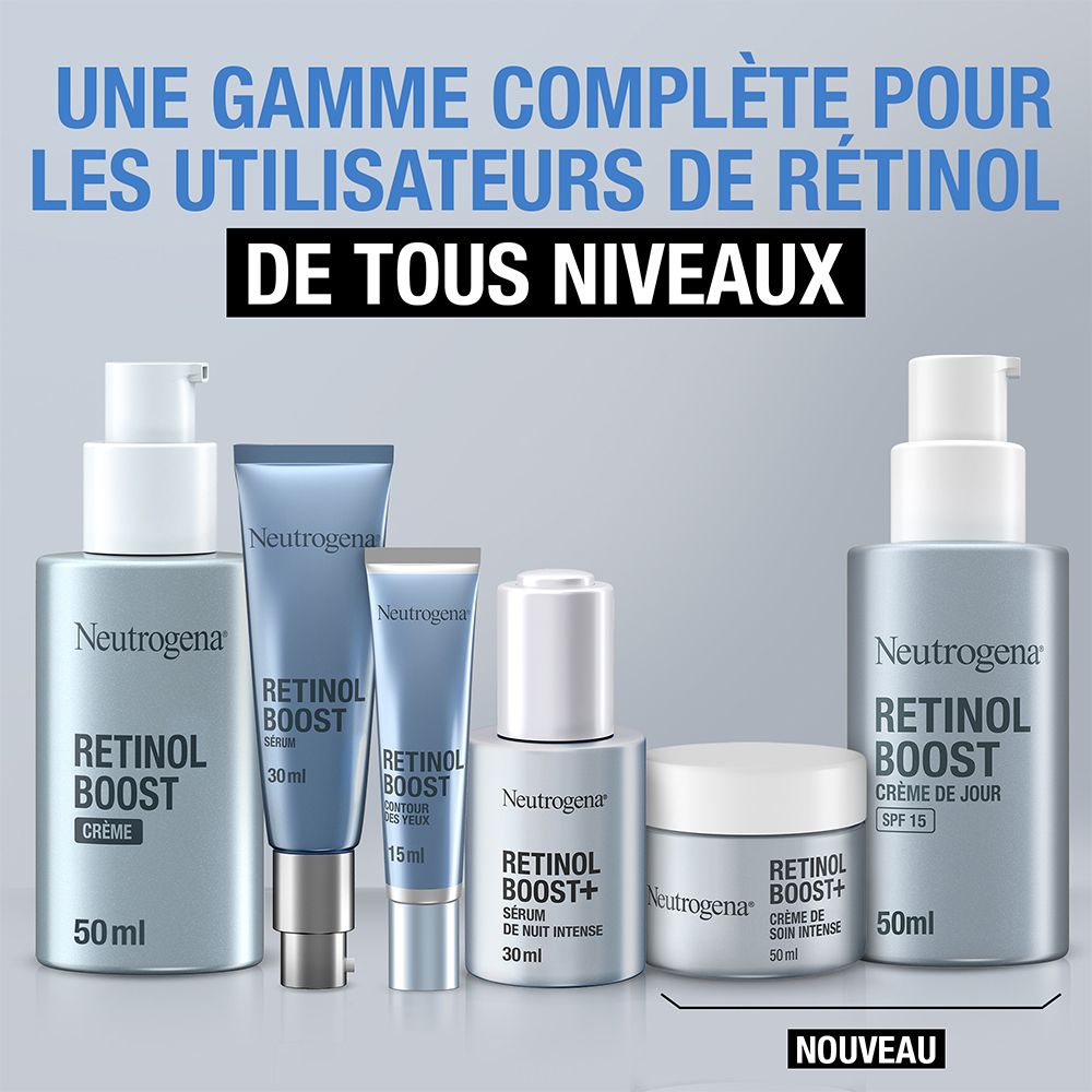 Neutrogena Retinol Boost Crème Visage Hydratante de Nuit Anti-Âge 50ml