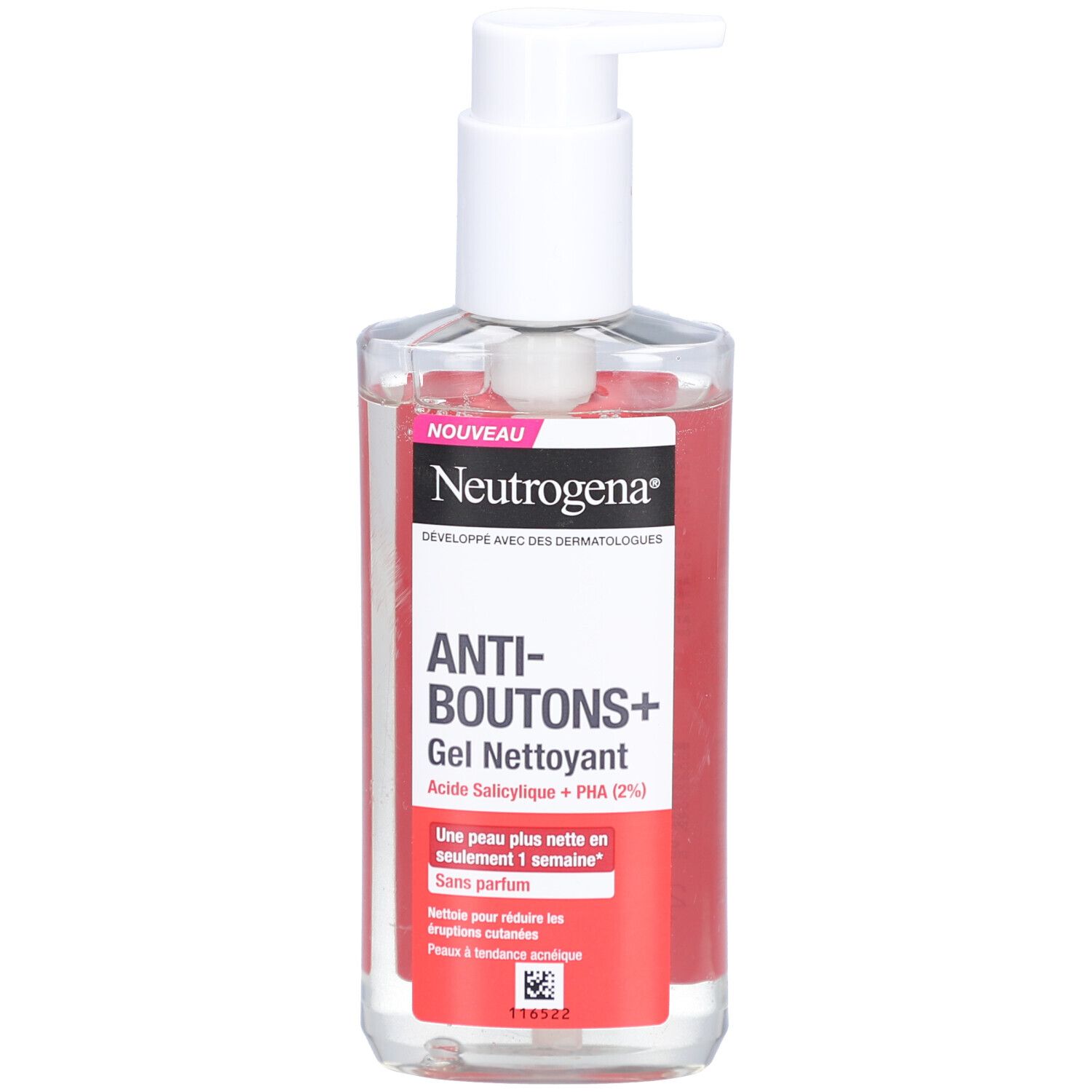 Neutrogena Anti-Boutons + Gel Nettoyant Visage Peaux à Tendance Acnéique 200ml