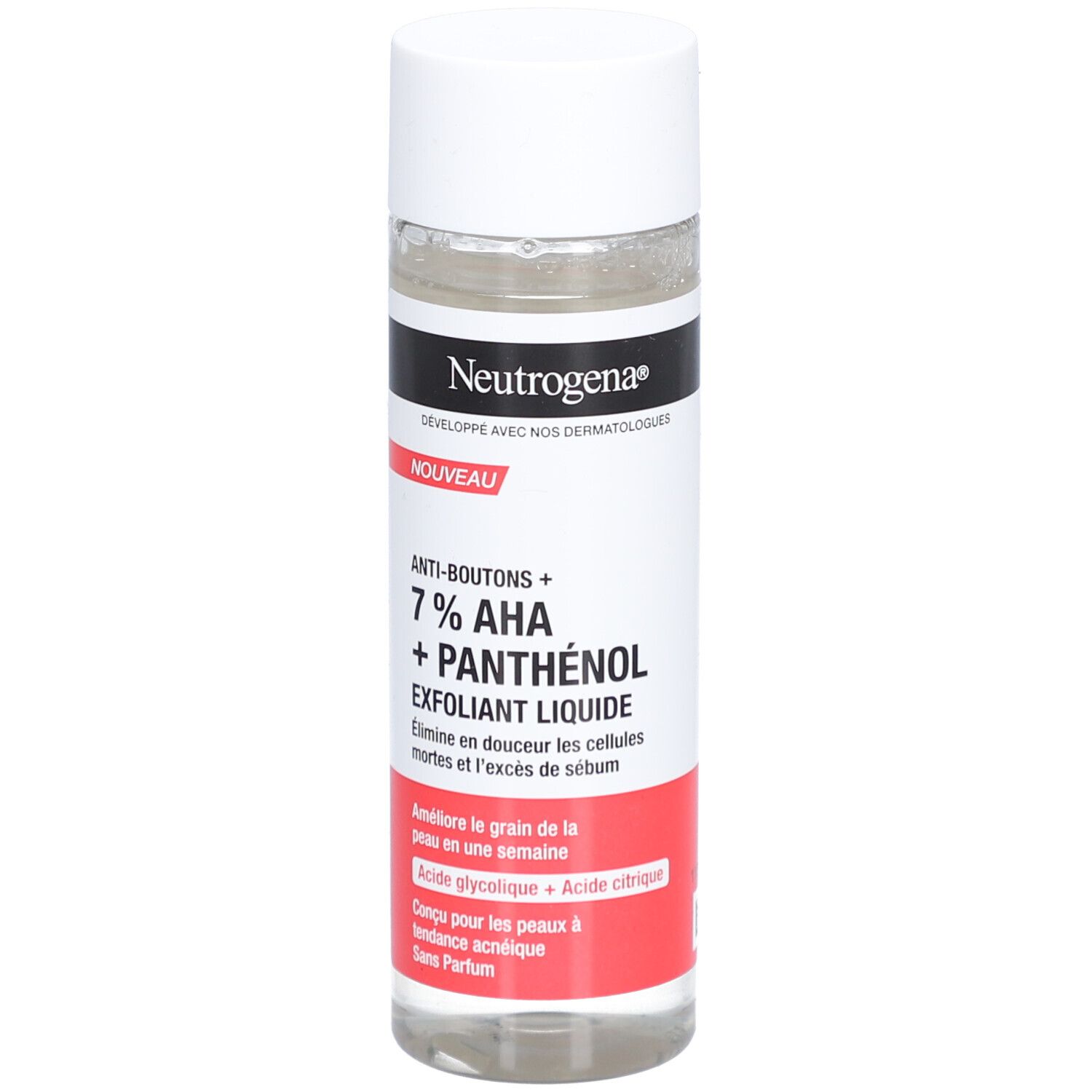 Neutrogena Anti-Boutons + Exfoliant Visage Peaux à Tendance Acnéique 125ml