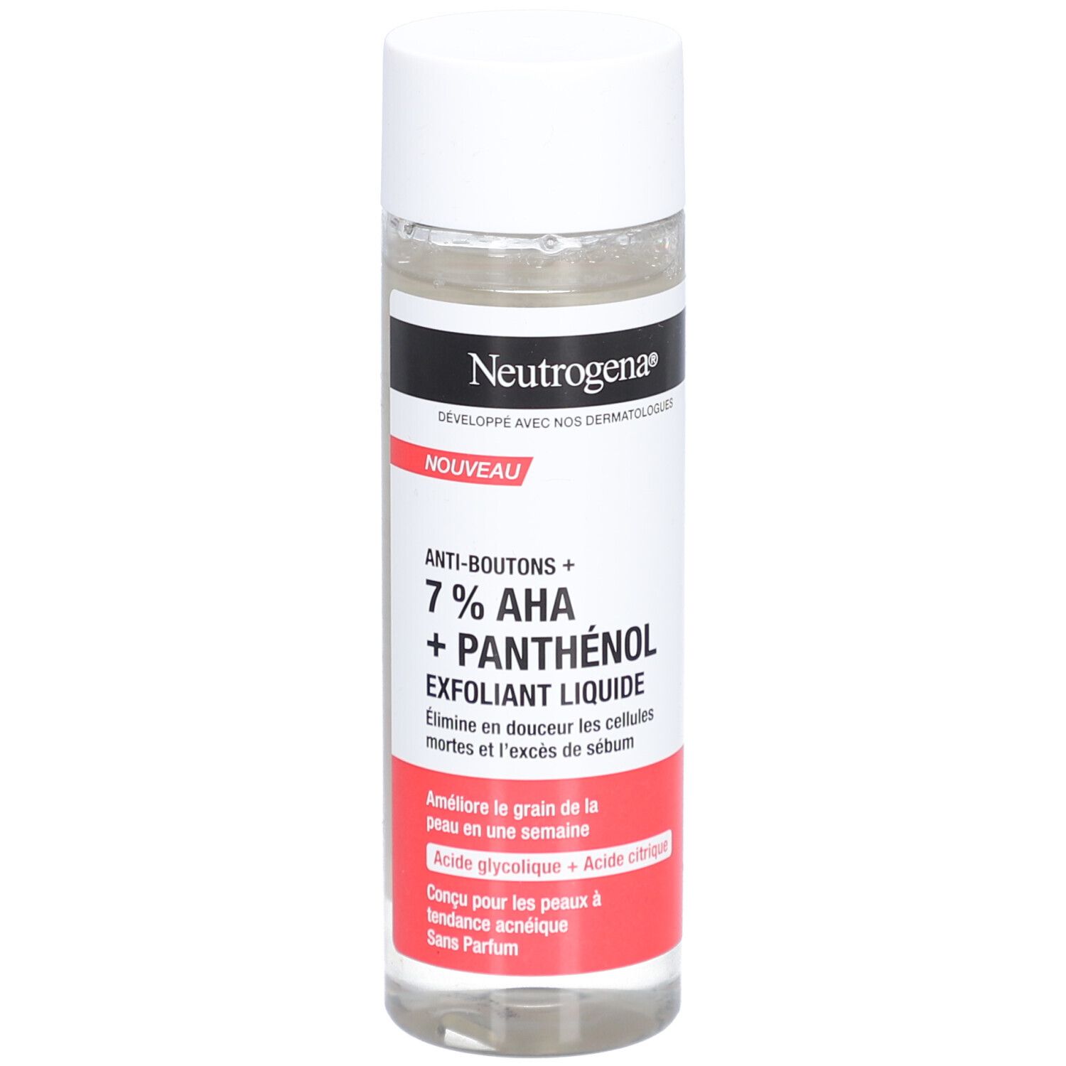 Neutrogena Anti-Boutons + Exfoliant Visage Peaux à Tendance Acnéique 125ml