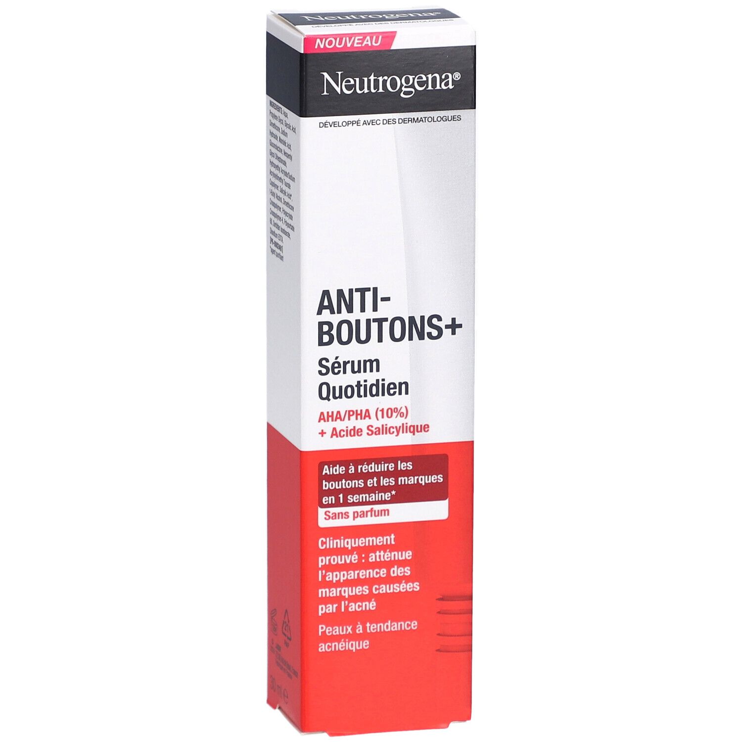 Neutrogena Anti-Boutons + Sérum Visage Peaux à Tendance Acnéique 30ml