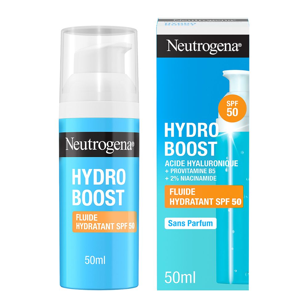 Neutrogena Hydro Boost Fluide Crème Hydratant Visage SPF 50 50ml
