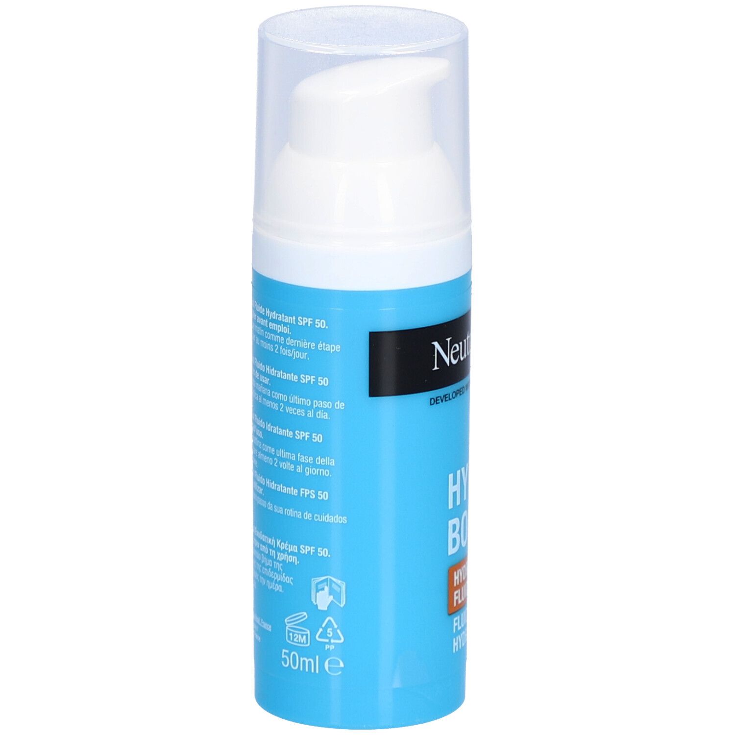 Neutrogena Hydro Boost Fluide Crème Hydratant Visage SPF 50 50ml